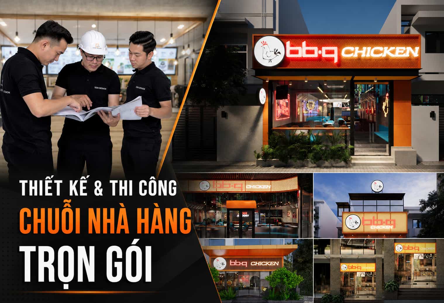Top 5 đơn vị thiết kế thi công chuỗi nhà hàng chuyên nghiệp chủ đầu tư nên tham khảo