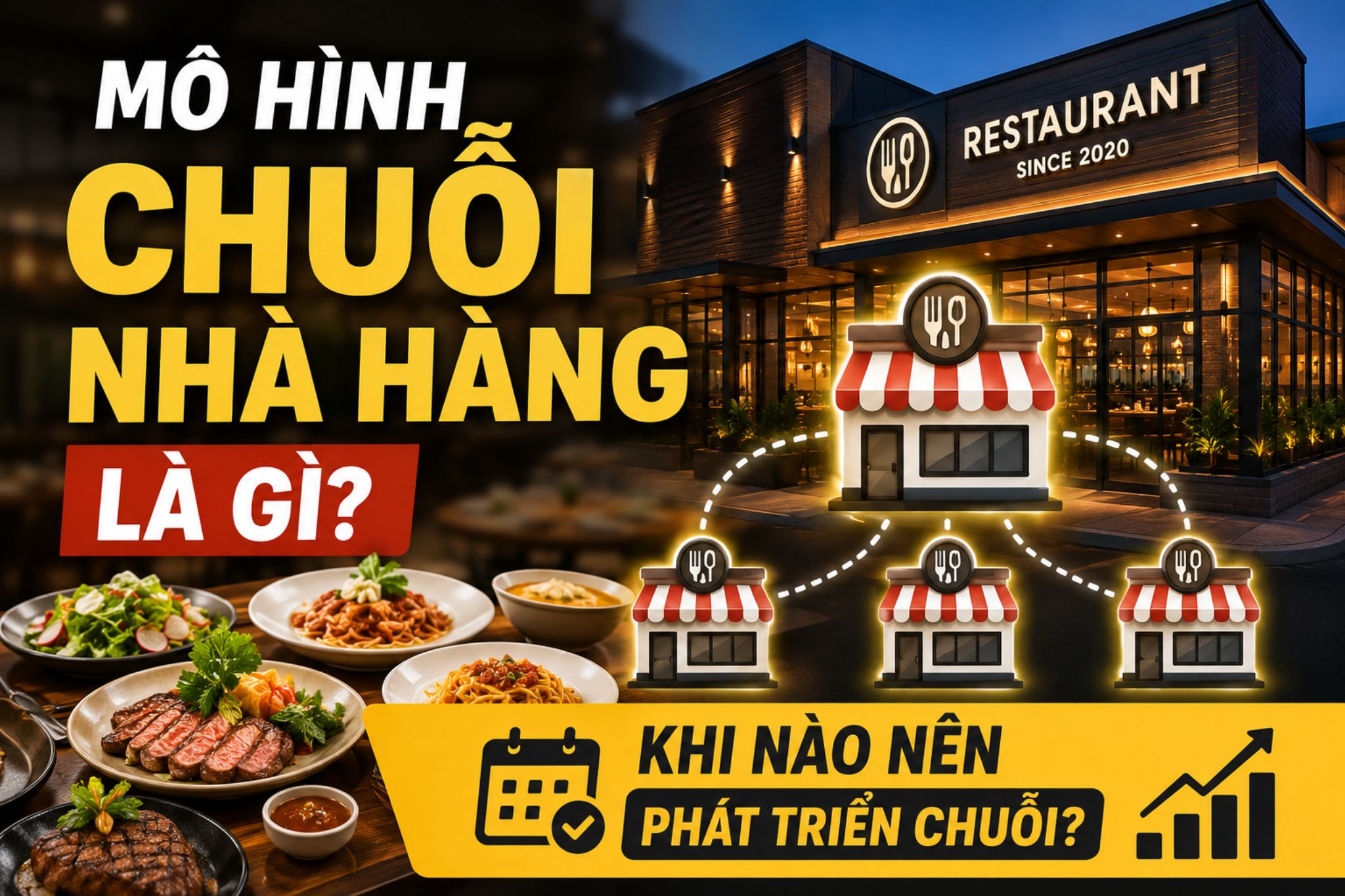 Mô hình chuỗi nhà hàng là gì? Khi nào nên phát triển chuỗi?