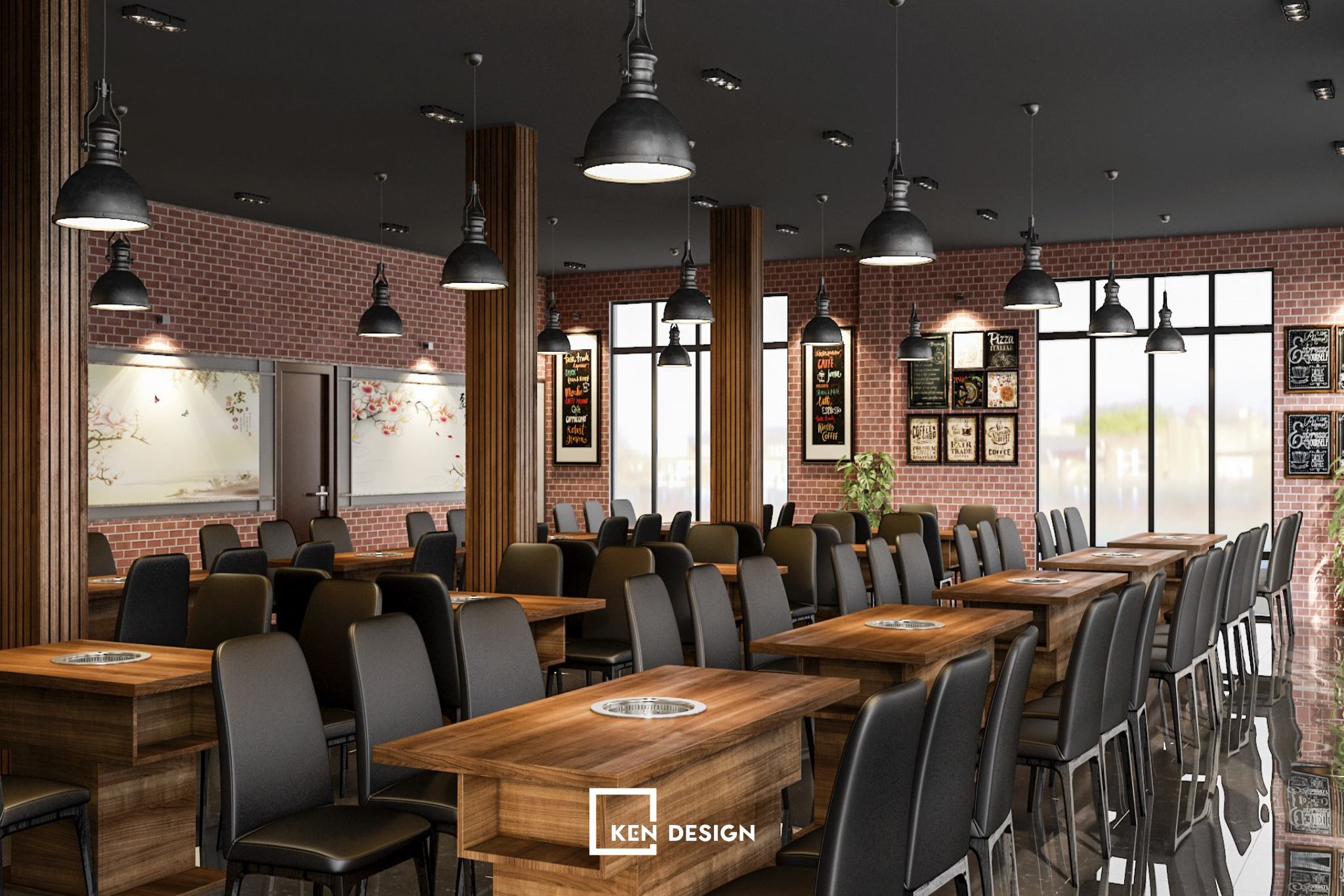 Những sai lầm khi thiết kế nhà hàng BBQ