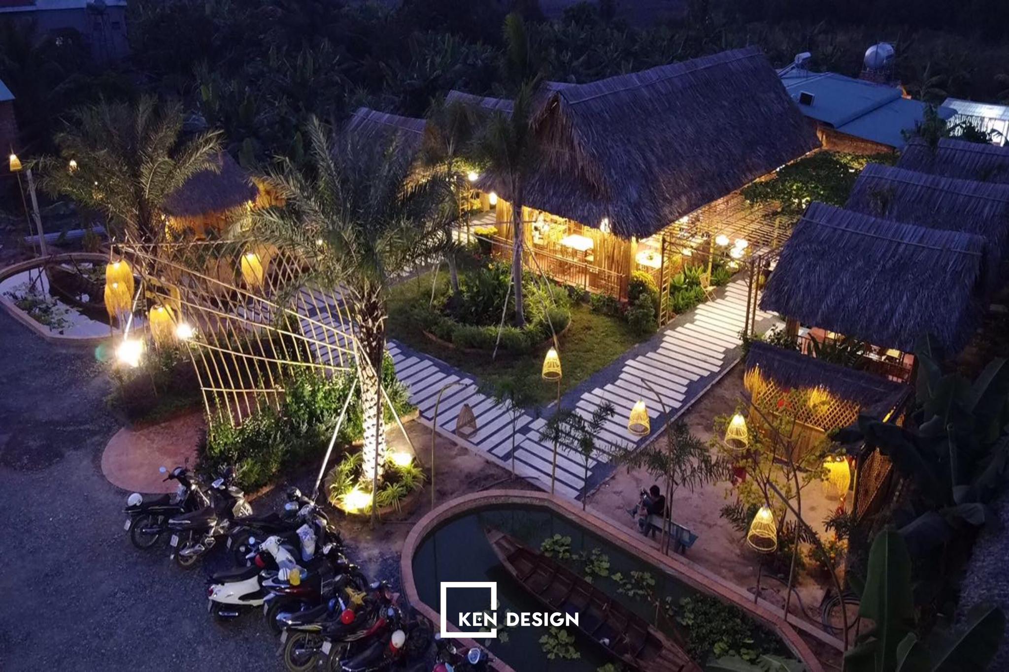 Trang trí quán ăn đồng quê ấn tượng mạnh với thực khách
