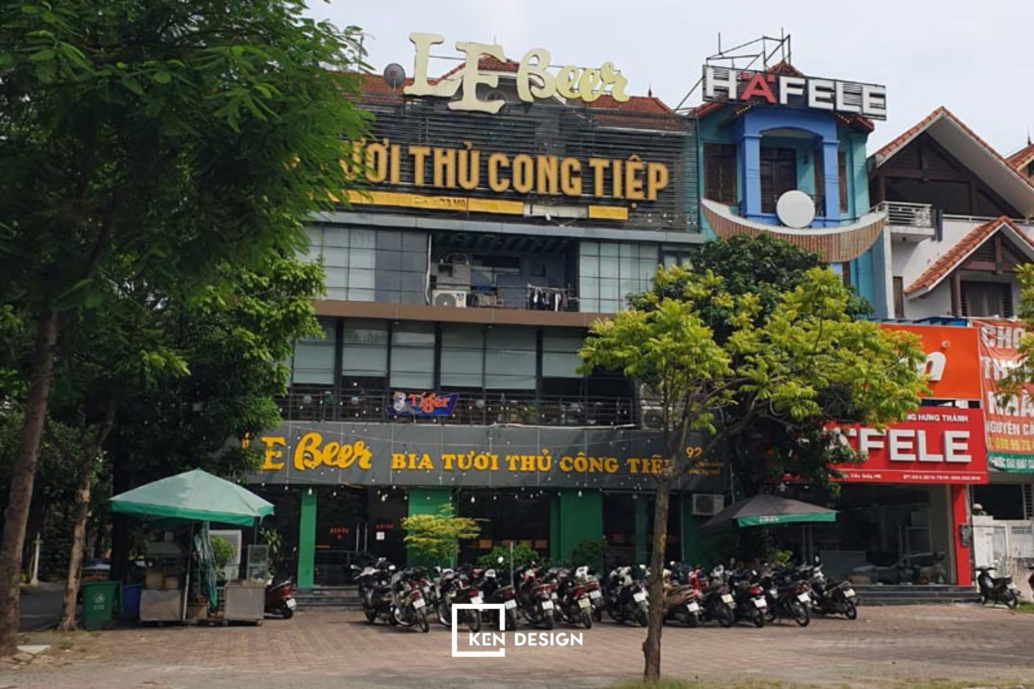 Tổng hợp 10 mẫu thiết kế nhà hàng beer club 