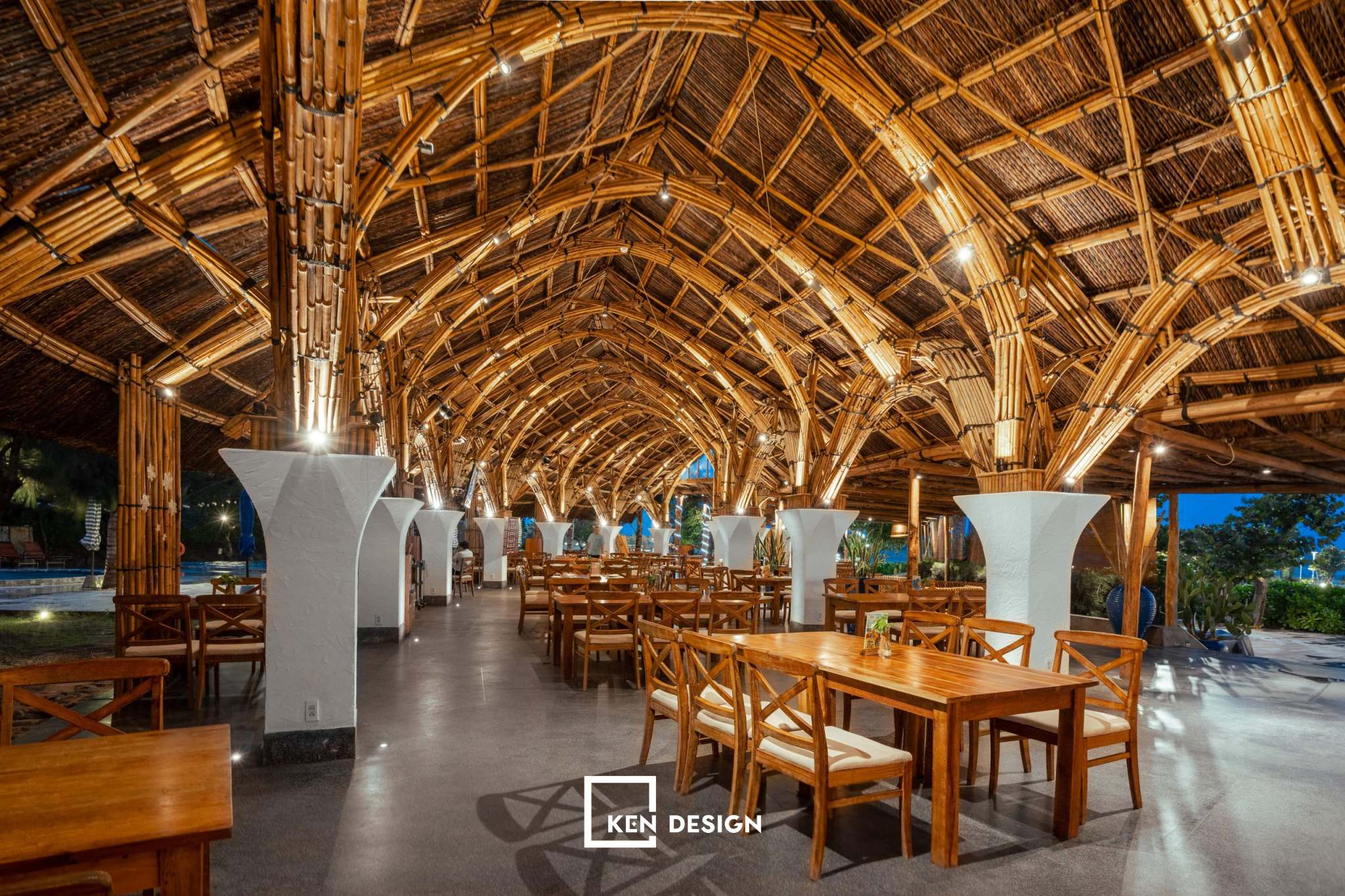 Top 5 lỗi sai thường gặp khi thiết kế nhà hàng vườn bia