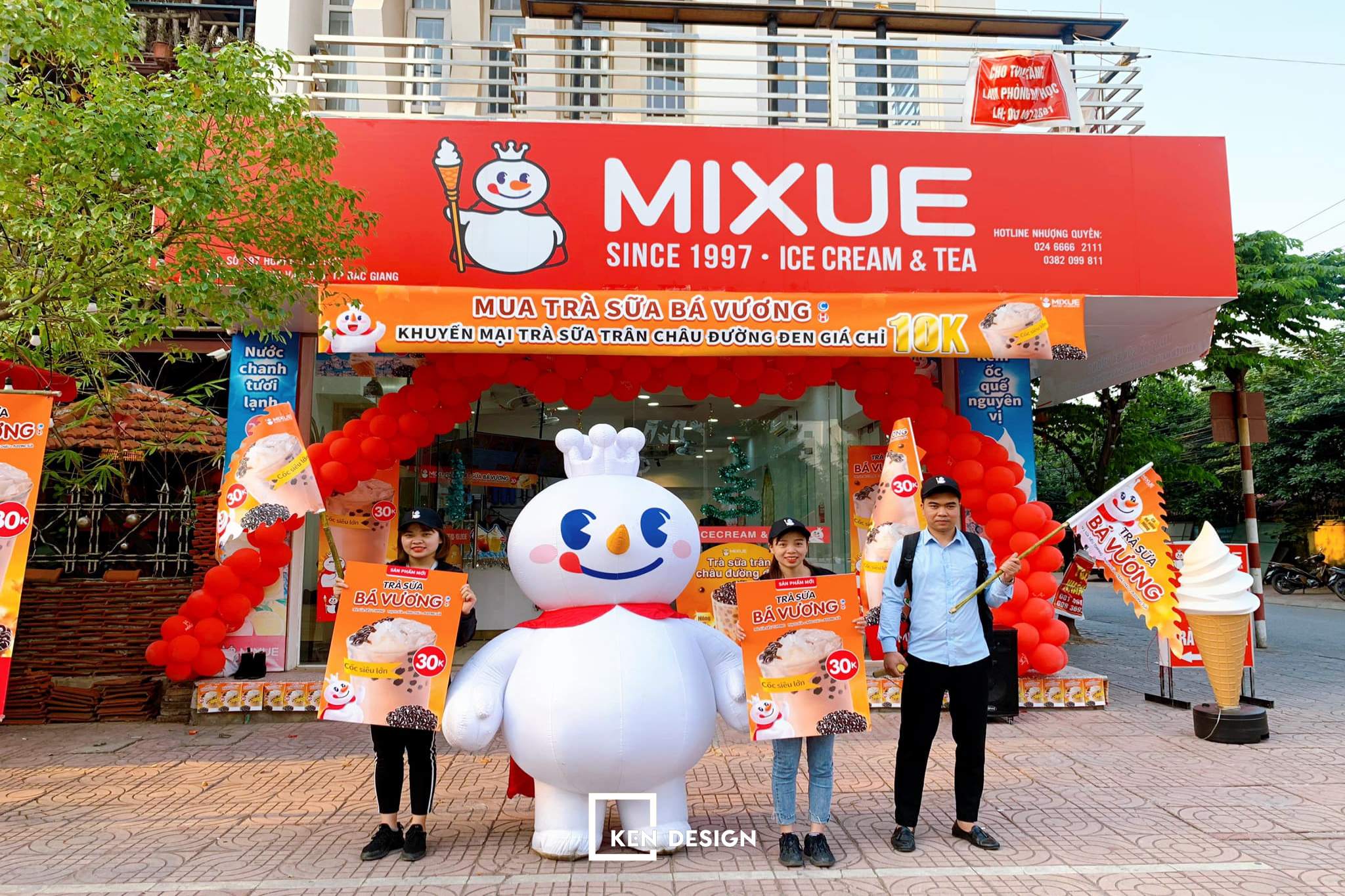 Nhượng quyền Mixue năm 2024 