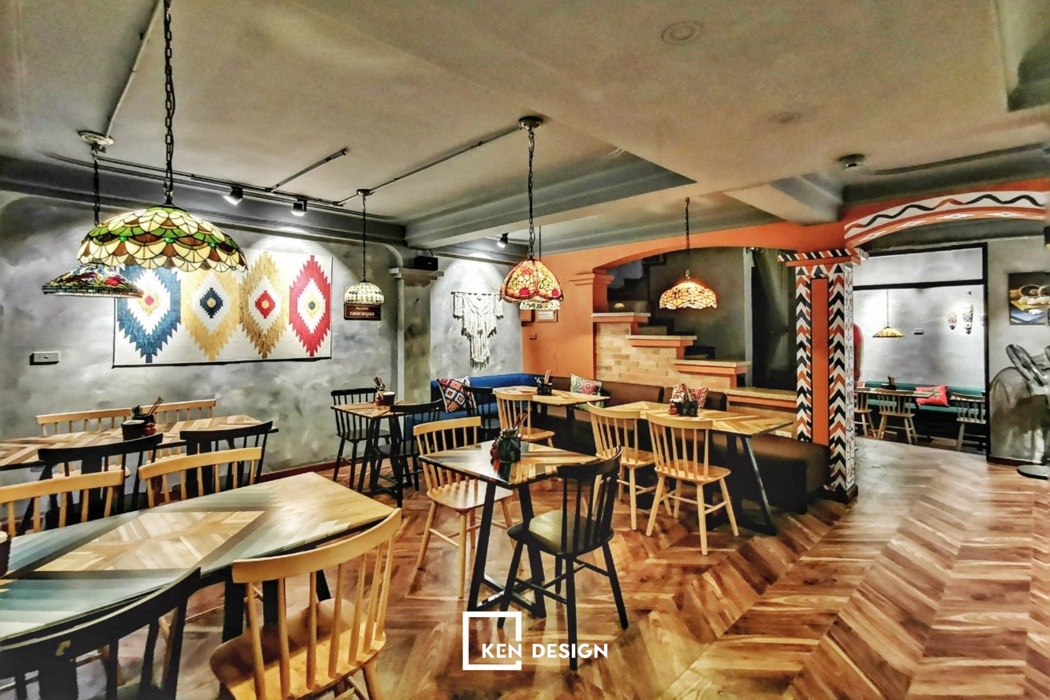 thiết kế nhà hàng chay quận ba đình
