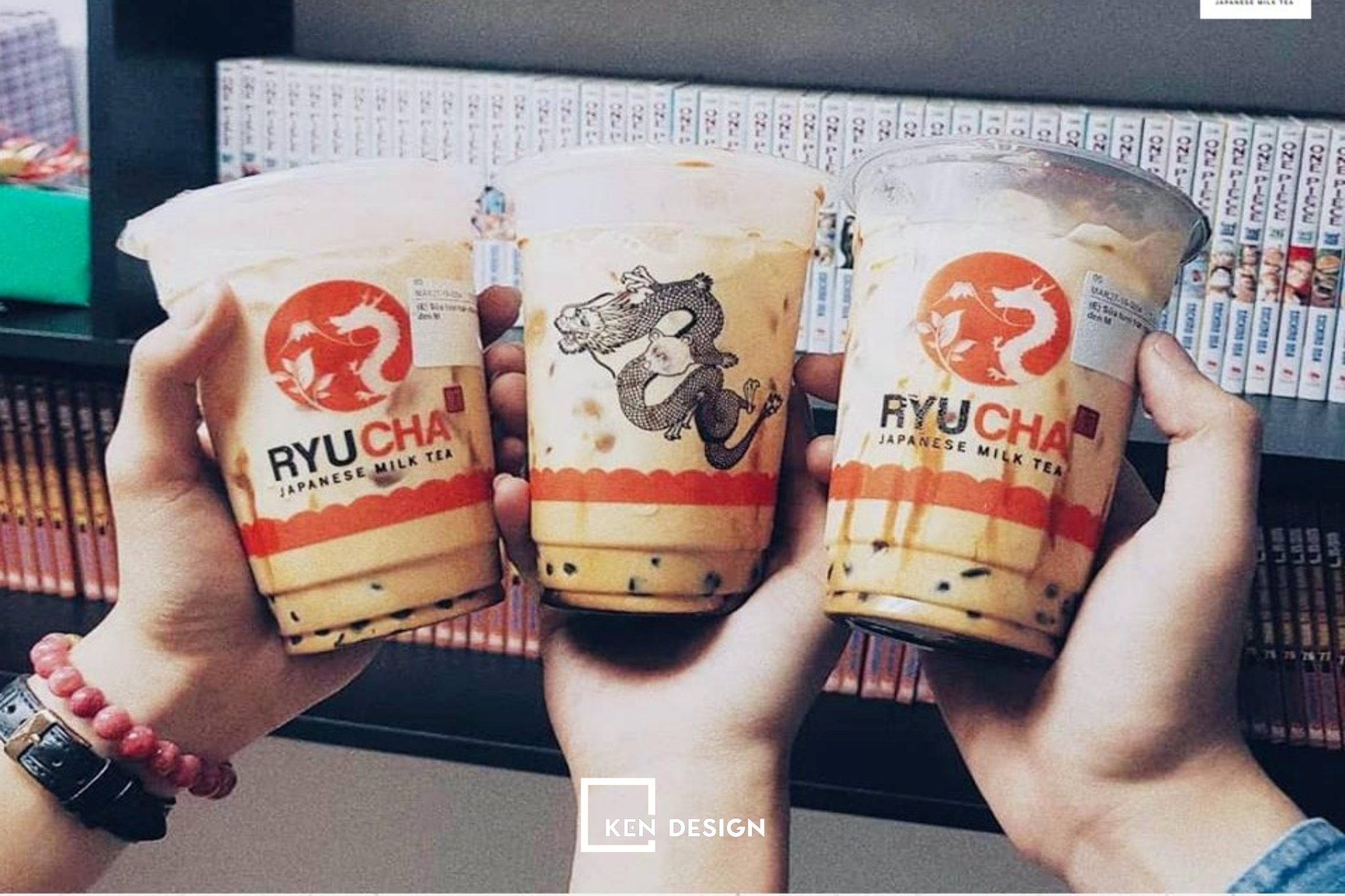 thương hiệu trà sữa Ryucha