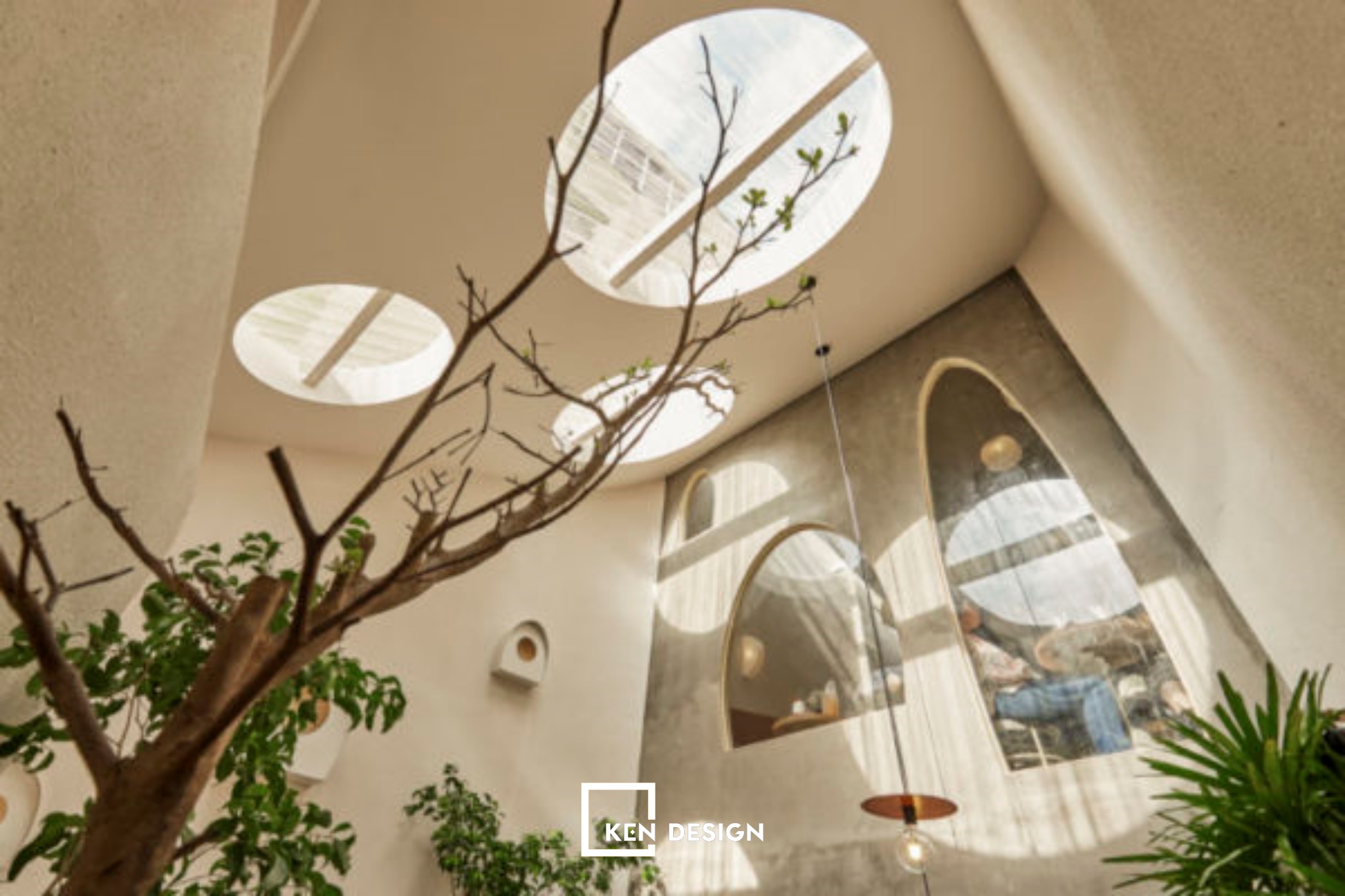 thiết kế quán tránh nóng