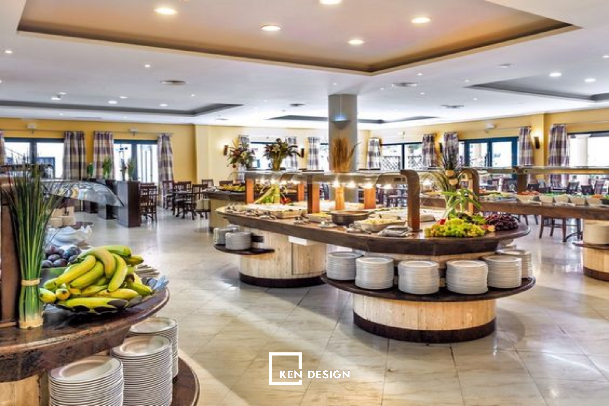  bí quyết thiết kế nhà hàng buffet bình dân