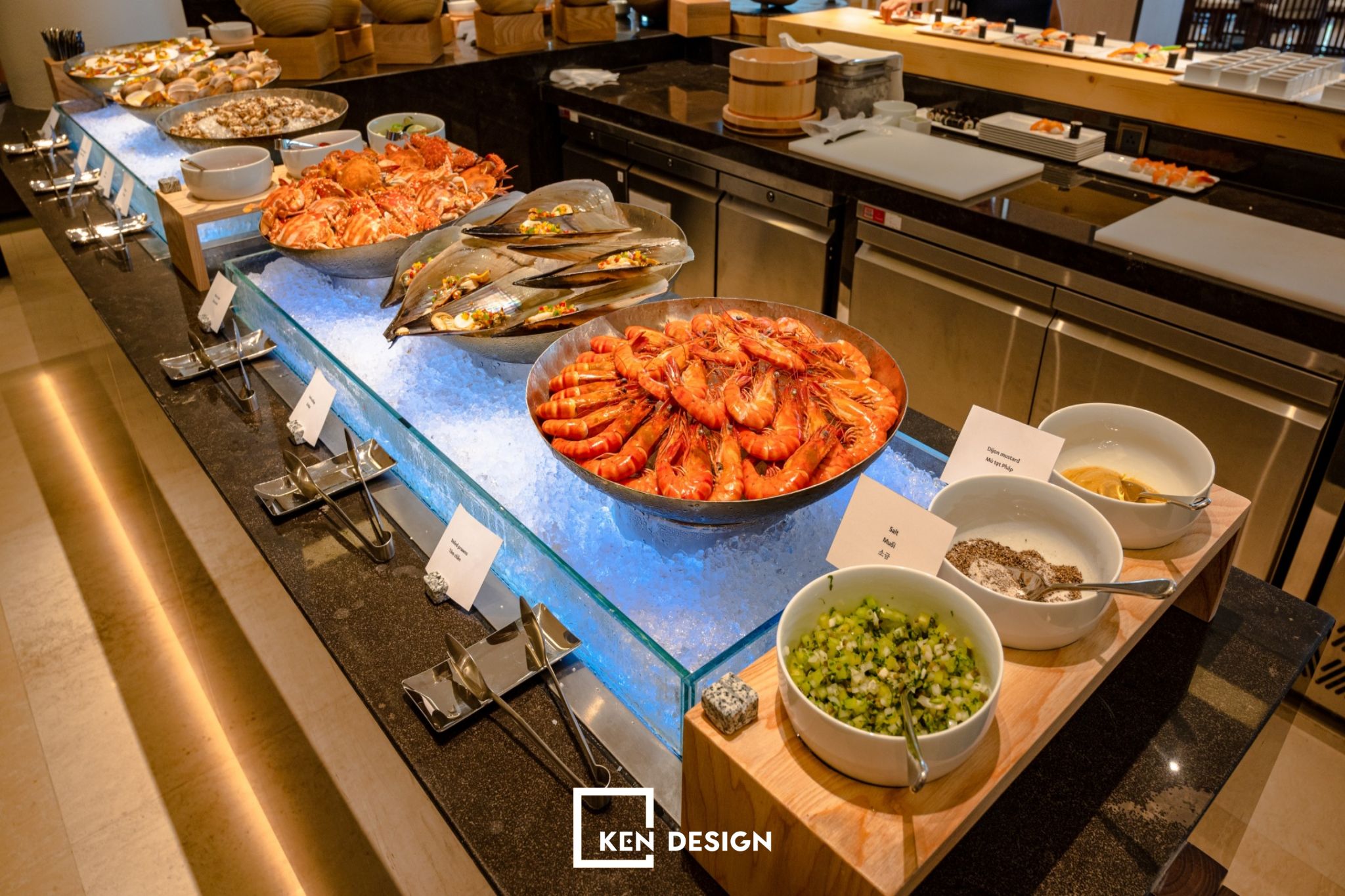  kinh nghiệm thiết kế nhà hàng buffet giá rẻ