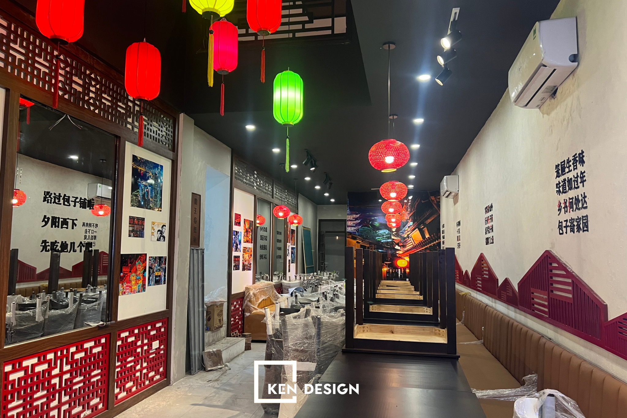Dự án thi công nhà hàng Trung Hoa Fung Ha Cửa Bắc