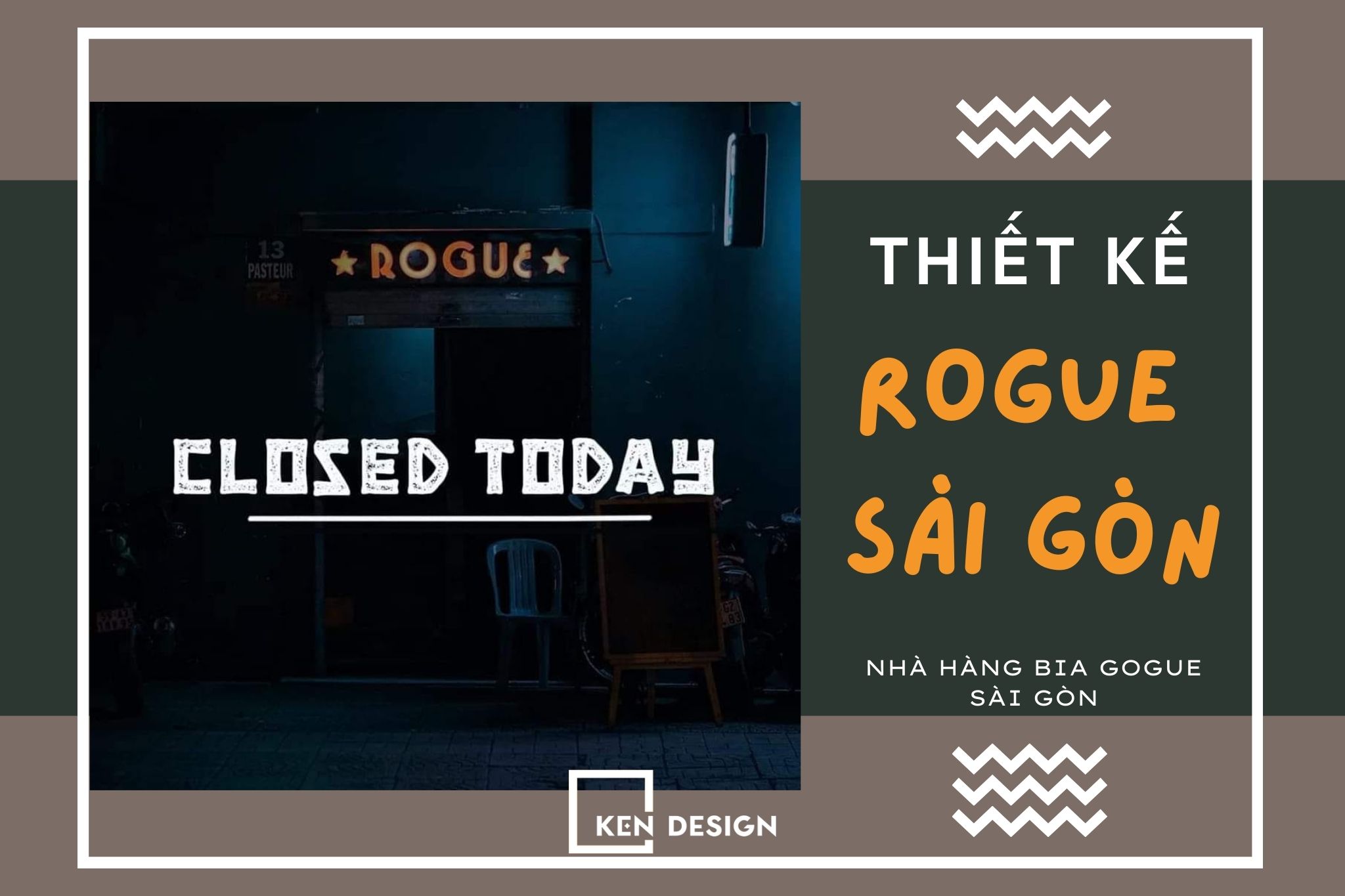 Thiết kế Rogue Saigon - Kiến trúc cổ điển sang trọng và đẳng cấp