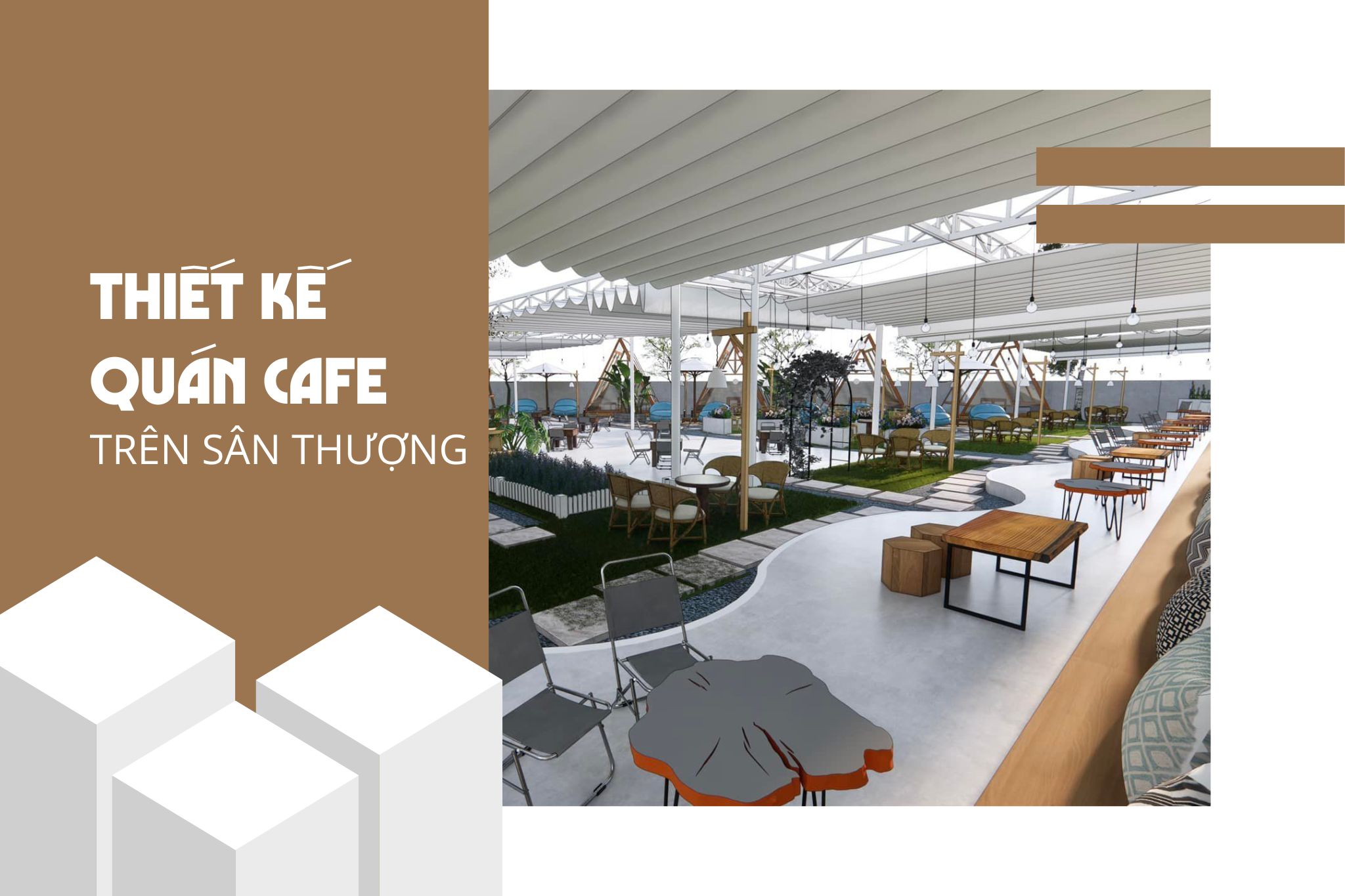 Tại sao giới trẻ lại say mê thiết kế quán cafe trên sân thượng