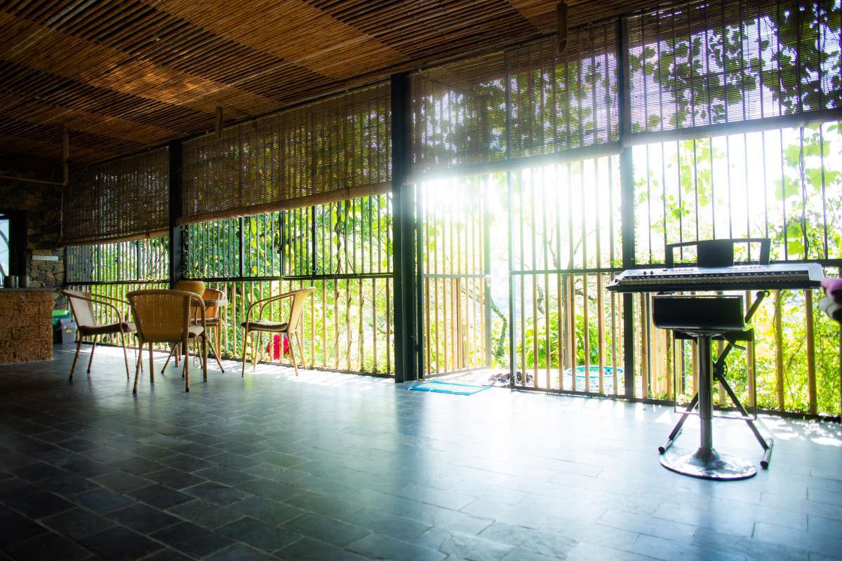 Phong cách thiết kế Á Đông tại Nhà Suối Hòa Bình