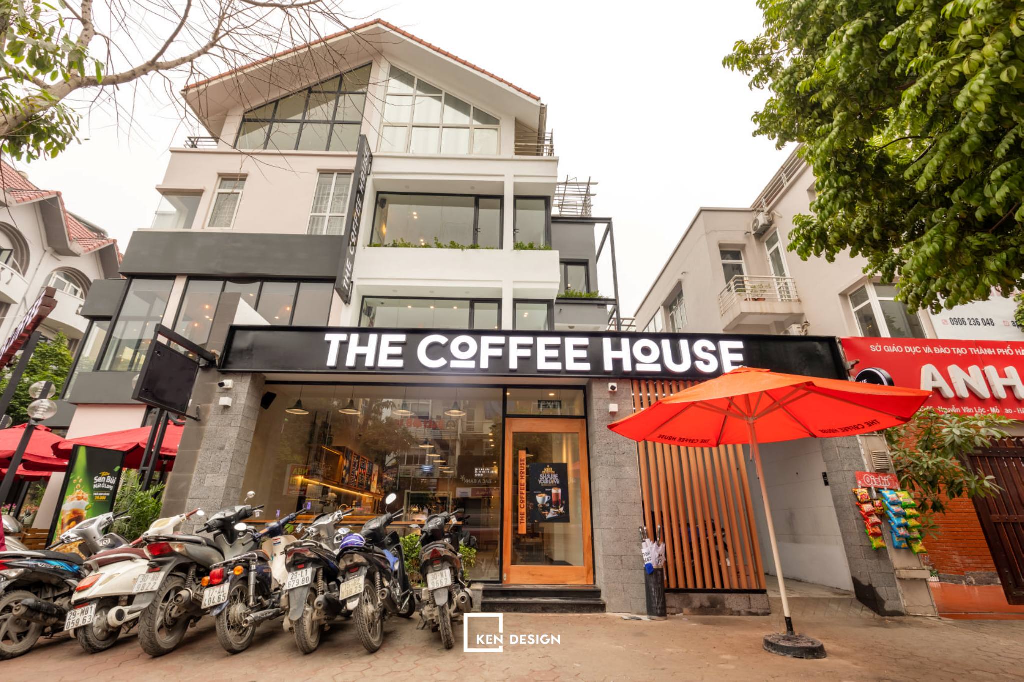 Mặt tiền của The Coffee House Nguyễn Văn Lộc