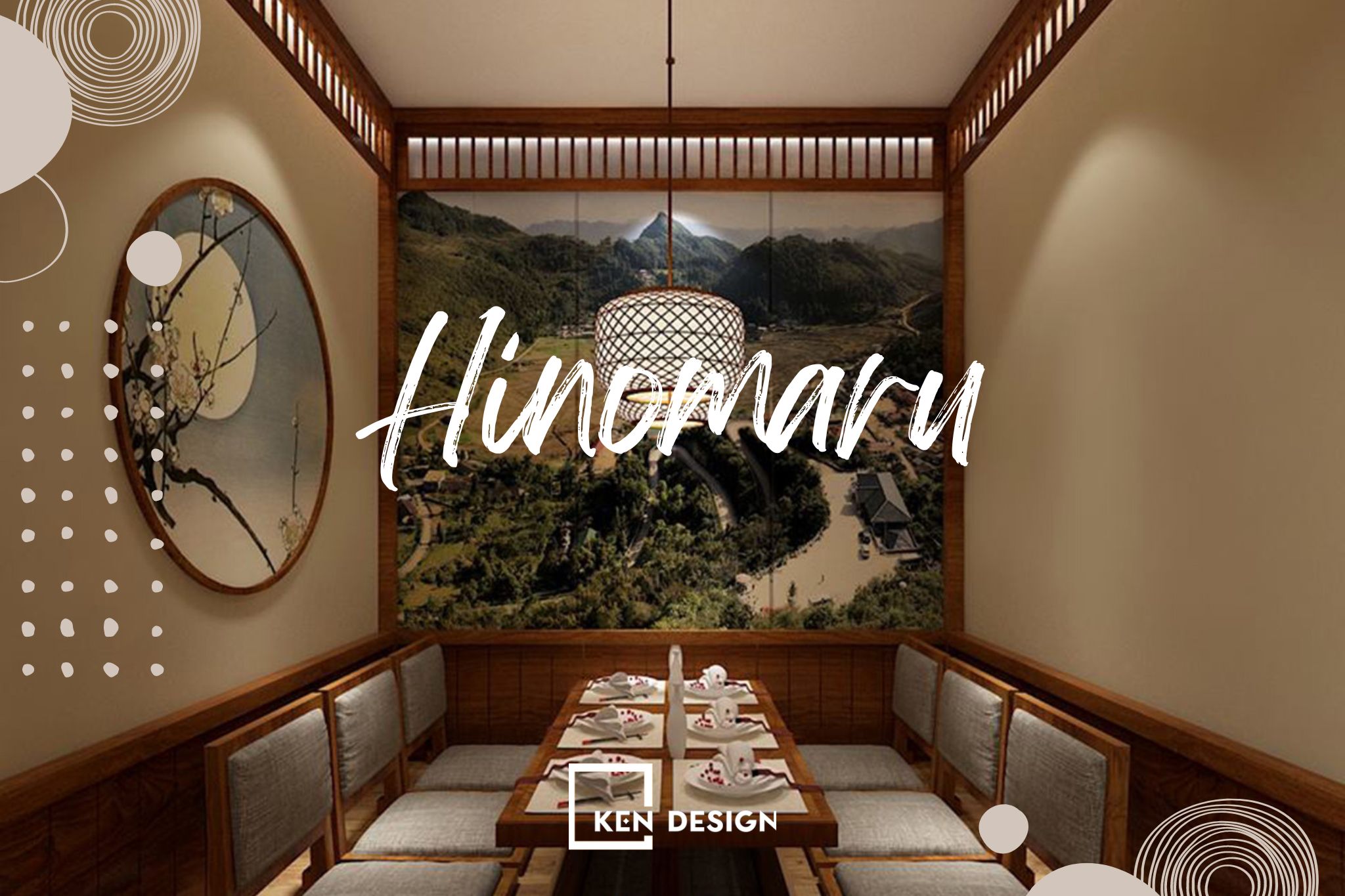 Sự thật về không gian thiết kế của nhà hàng Hinomaru Sushi - Soba
