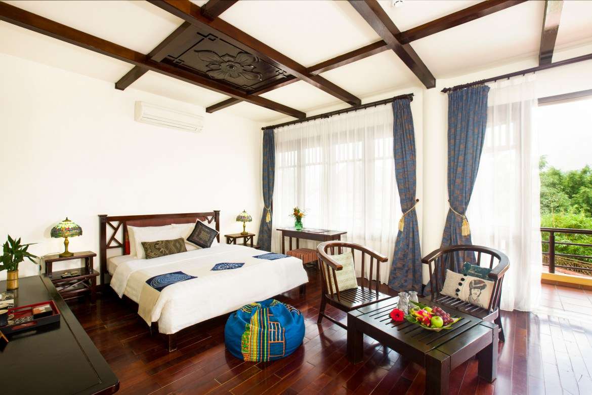 Review Mai Châu Lodge - phòng junior suite
