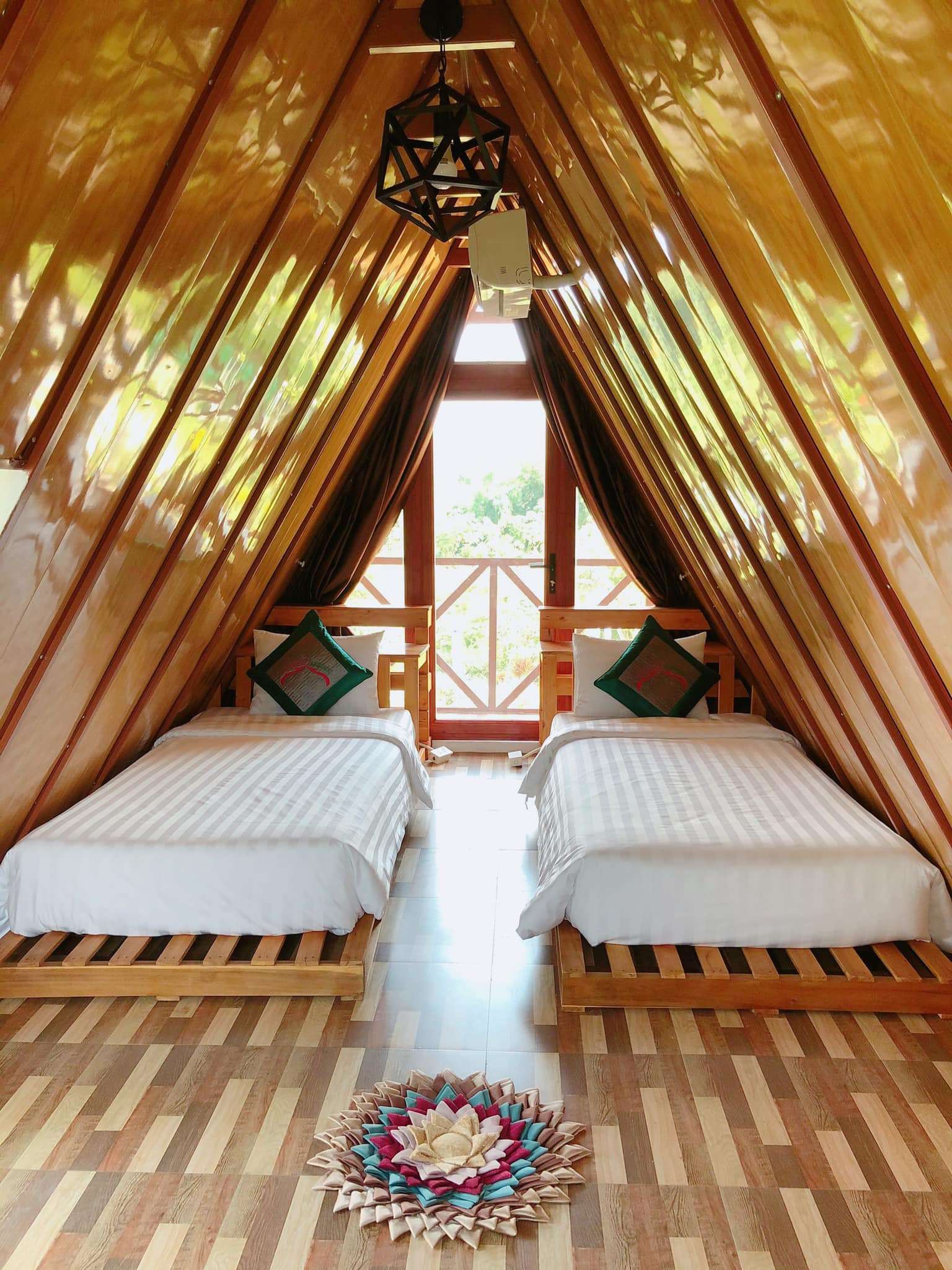 Phòng Bungalow Lavender tại Homestay Furano Retreat Hòa Bình