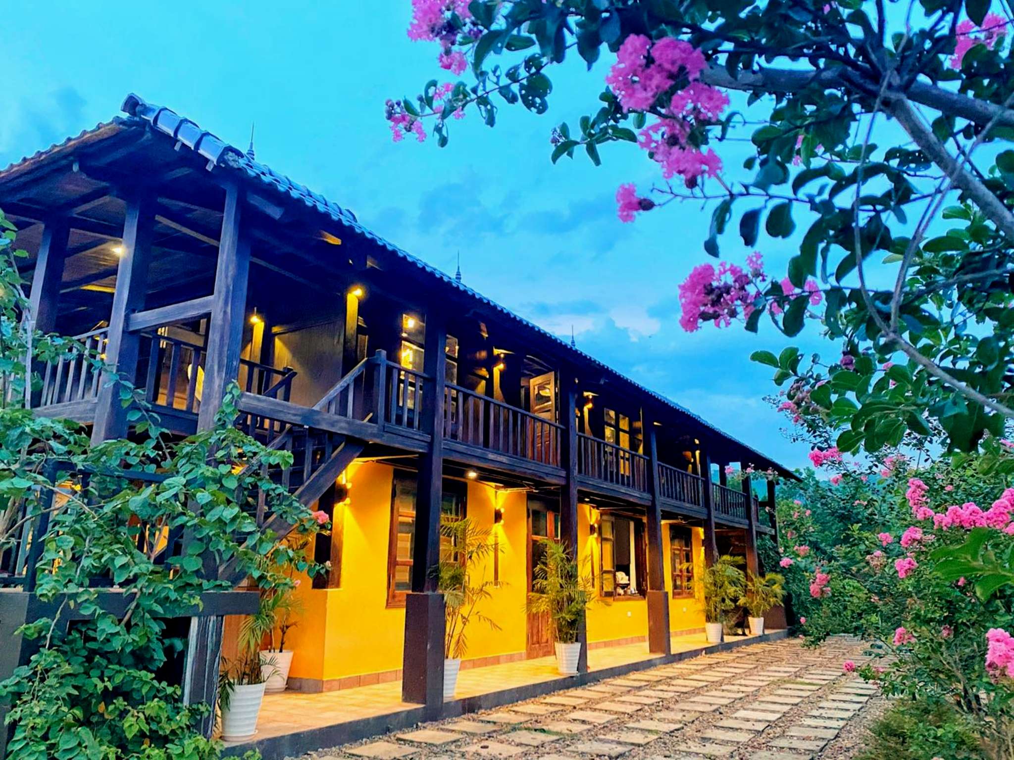 Villa mùa thu tại Tula Hardin Homestay Hòa Bình