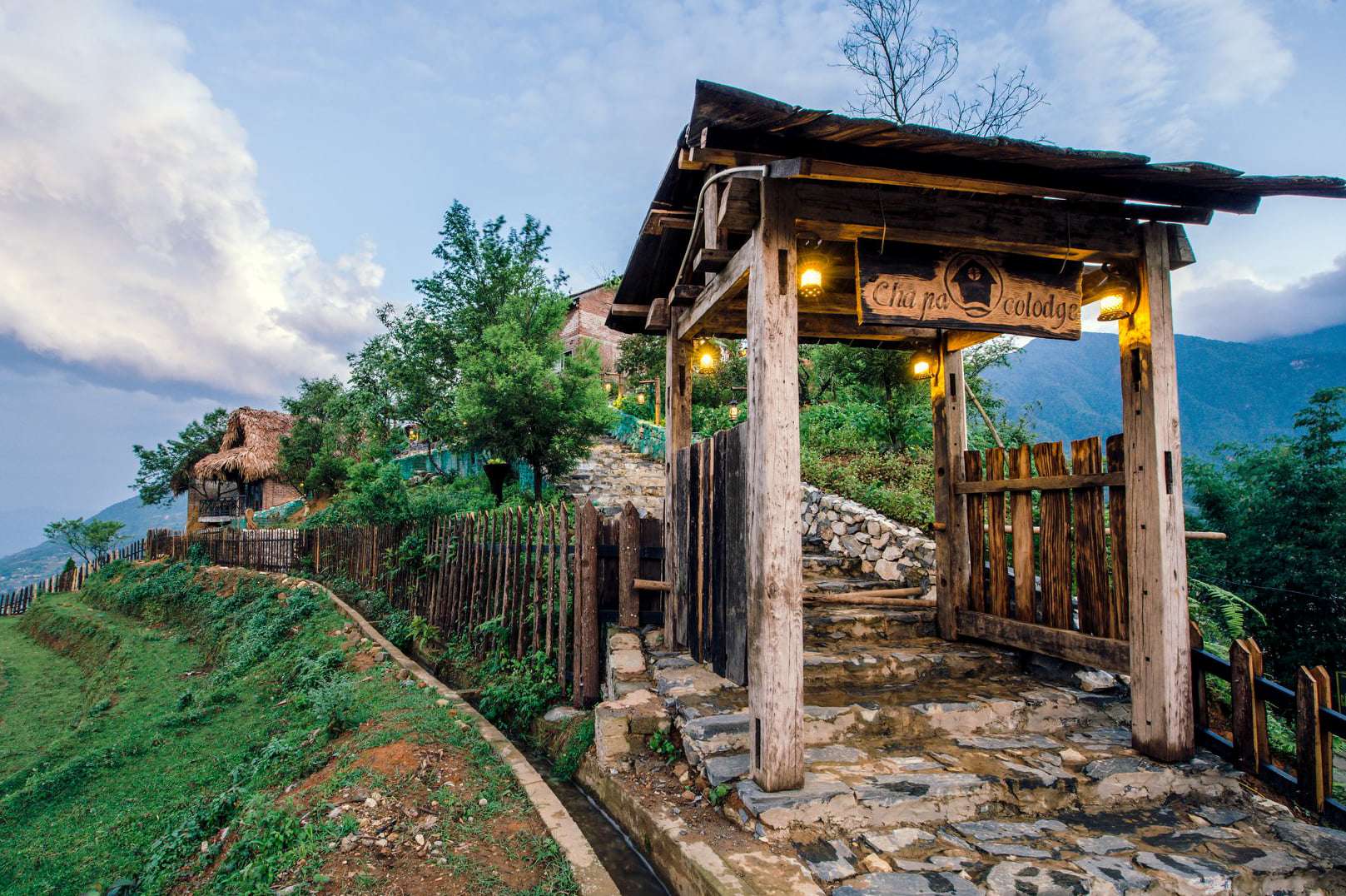 Không gian xanh tại Chapa Ecolodge