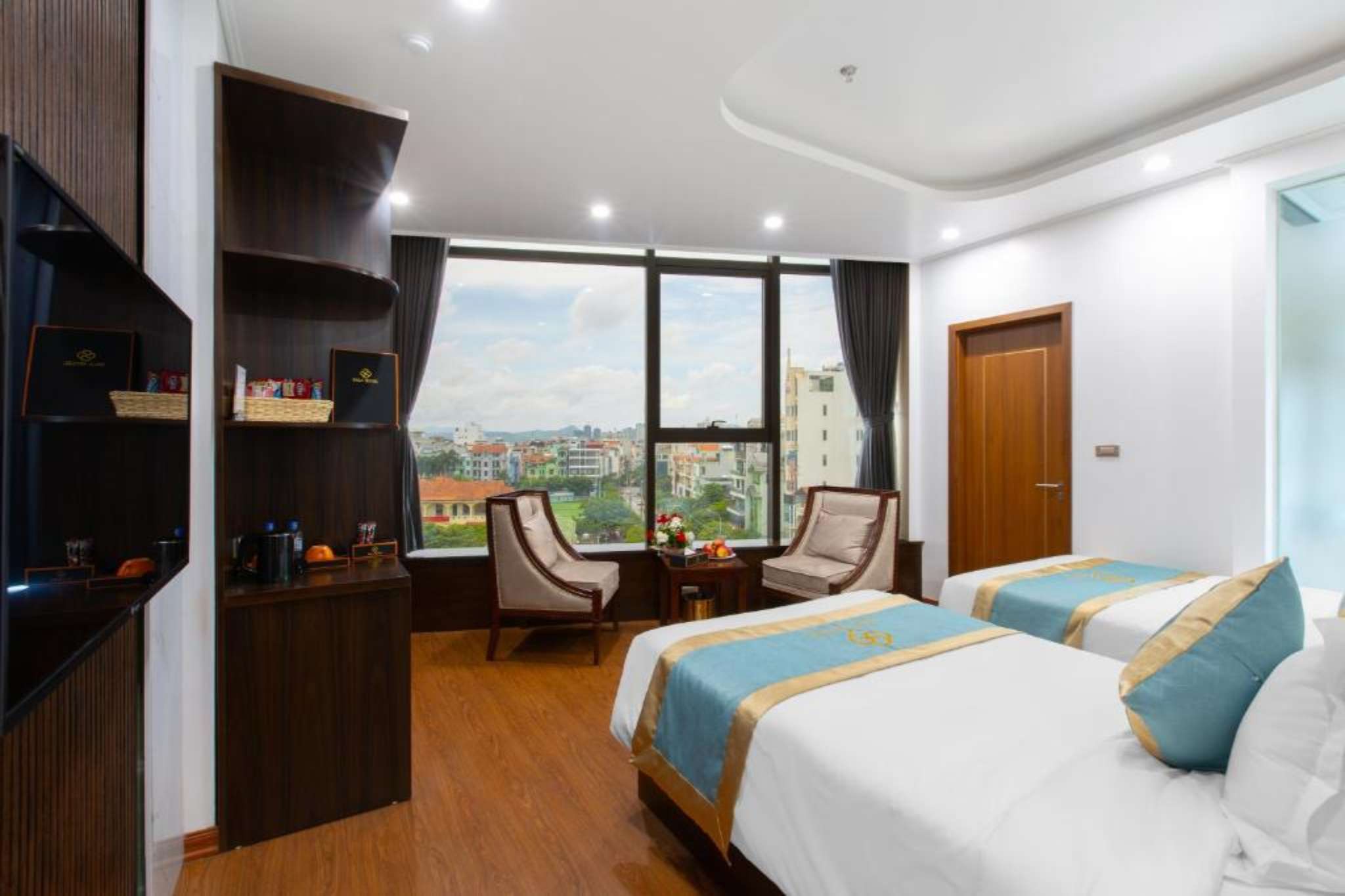 Đây vẫn là hạng phòng Deluxe của Sala Hotel nhưng có 2 giường đơn 