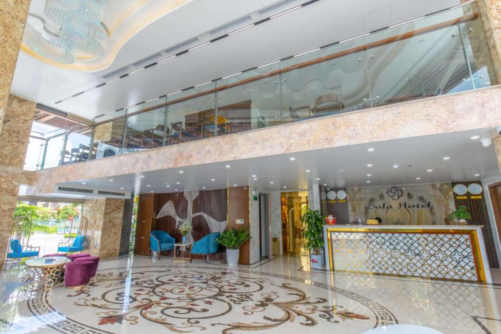 Sảnh chung của khách sạn Sala Hotel Móng Cái