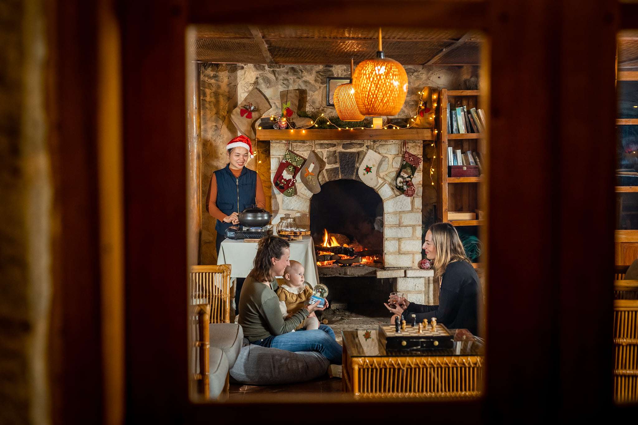 Khách hàng tại Topas Ecolodge