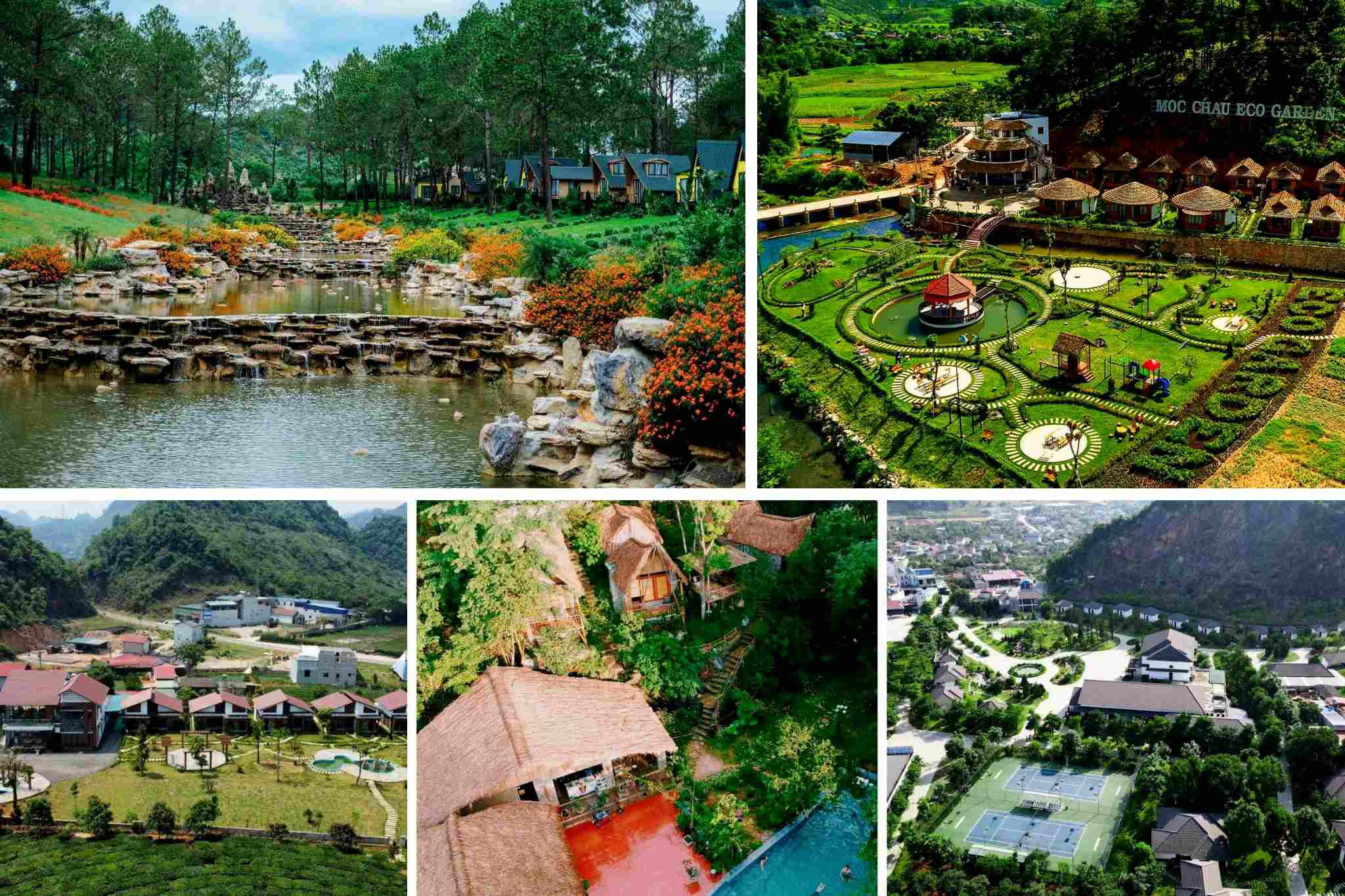 Top 5 mẫu thiết kế resort đẹp tại Mộc Châu các chủ đầu tư không nên bỏ qua