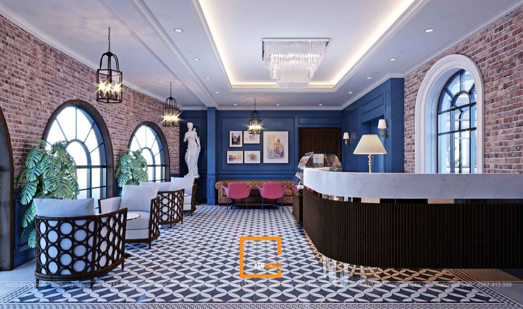 Xu hướng thiết kế quán cafe phong cách Châu Âu