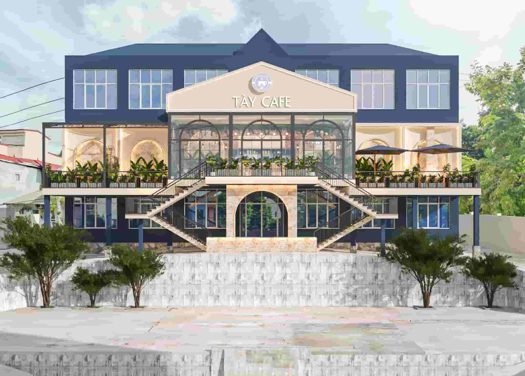 Thiết kế quán Tày Cafe tại vùng cao nguyên Việt Bắc