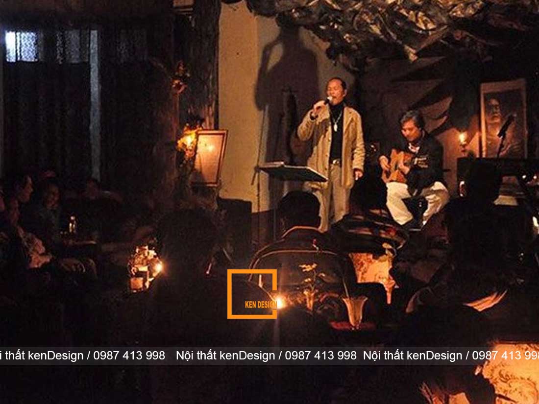 Thiết kế quán cafe acoustic