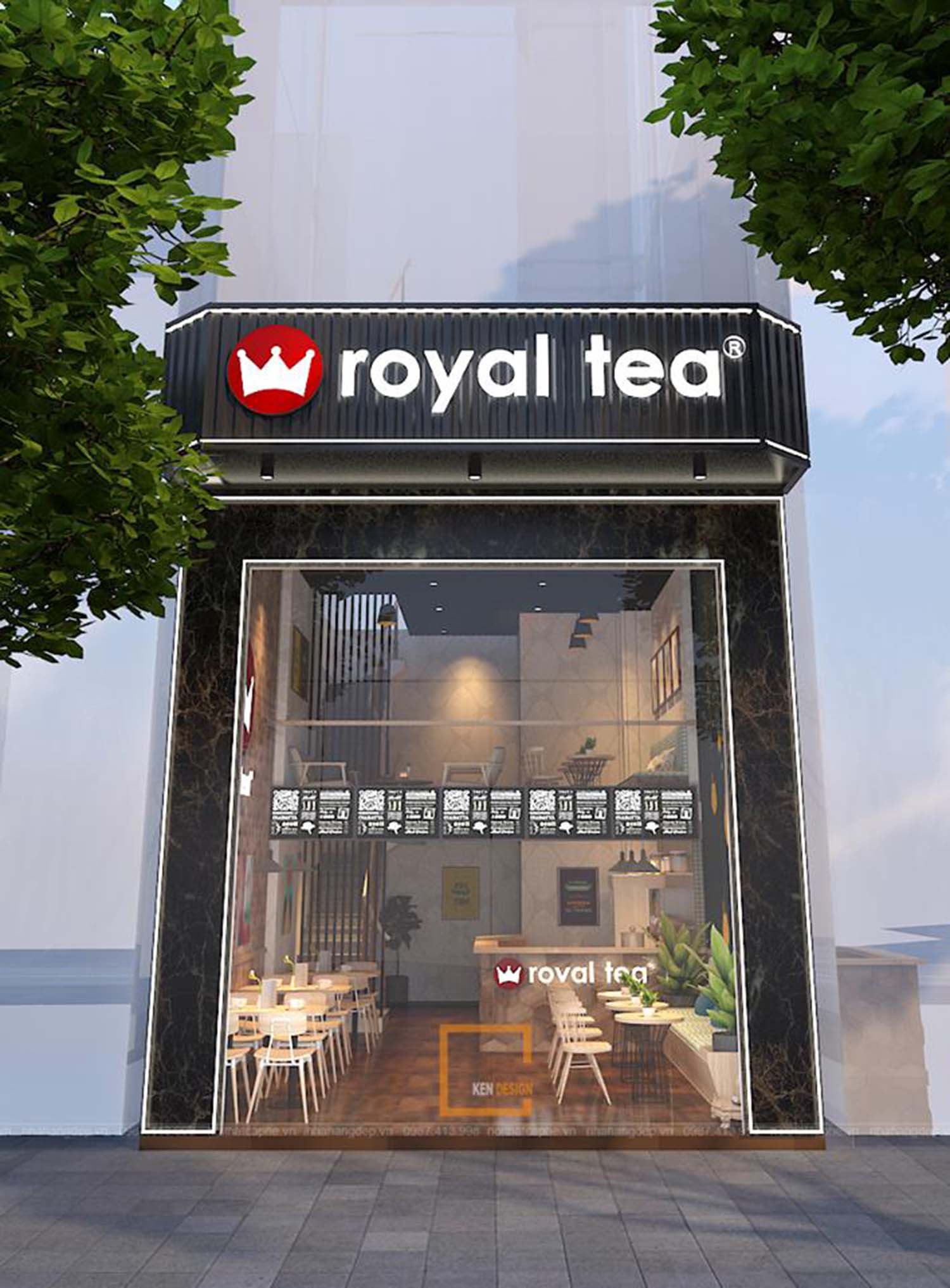 Thiết kế Trà Sữa Royal Tea Yên Nghĩa