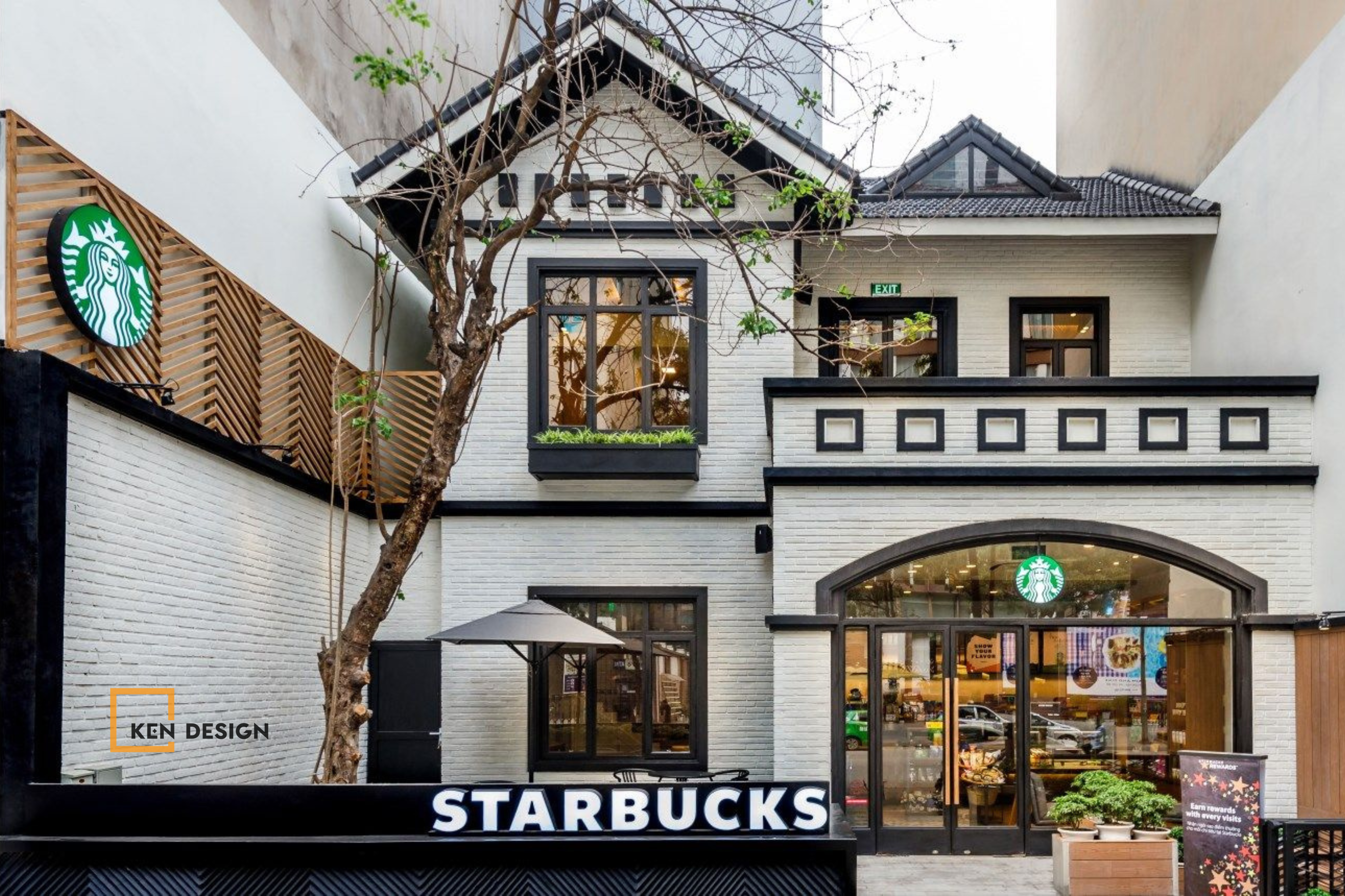 Thiết kế quán cafe Starbucks đã mê hoặc khách hàng như thế nào  Kendesign