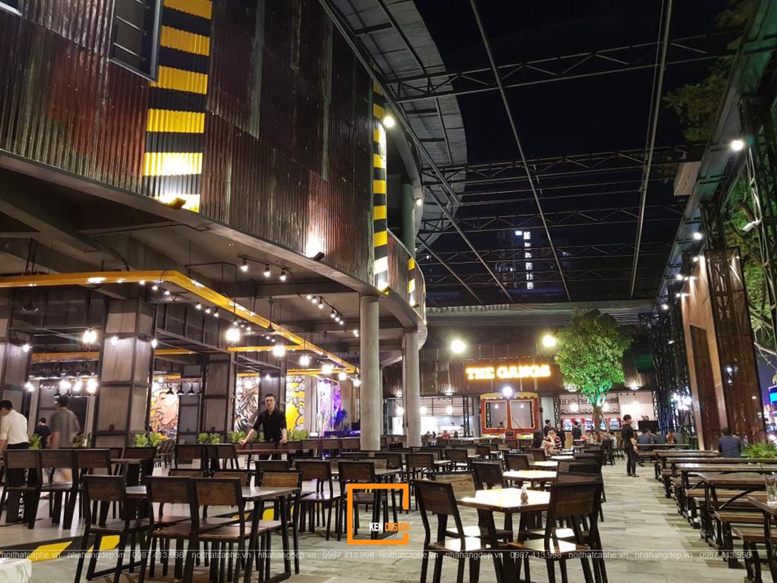 thi công nội thất nhà hàng ít vốn,