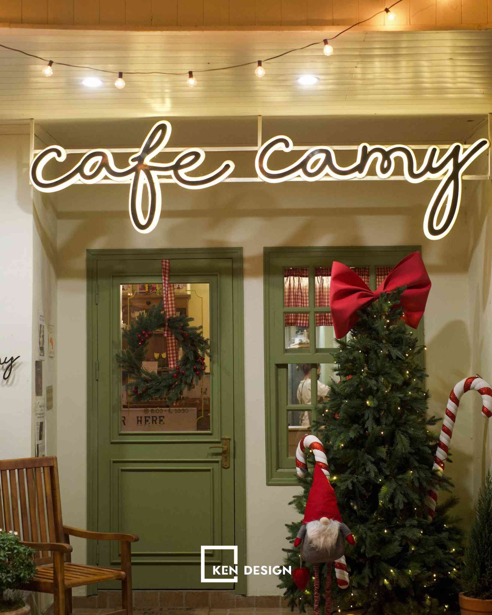 Biển hiệu Thiết kế Camy Cafe Văn Cao