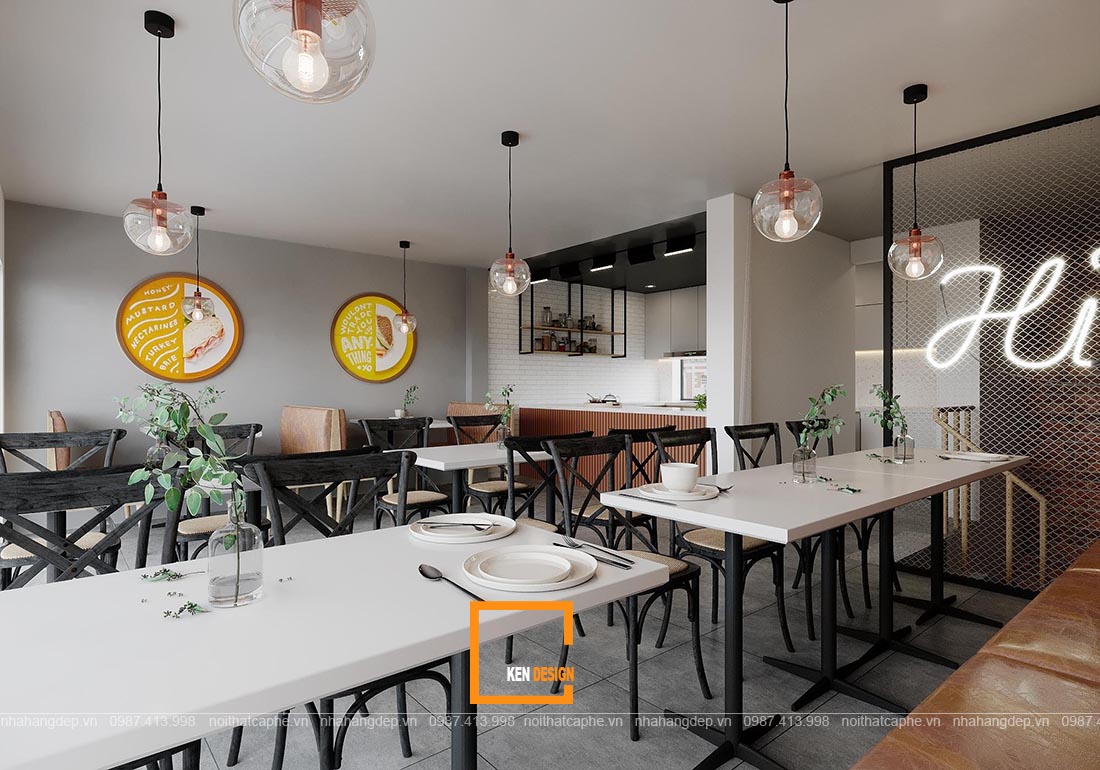 dự toán chi phí mở nhà hàng