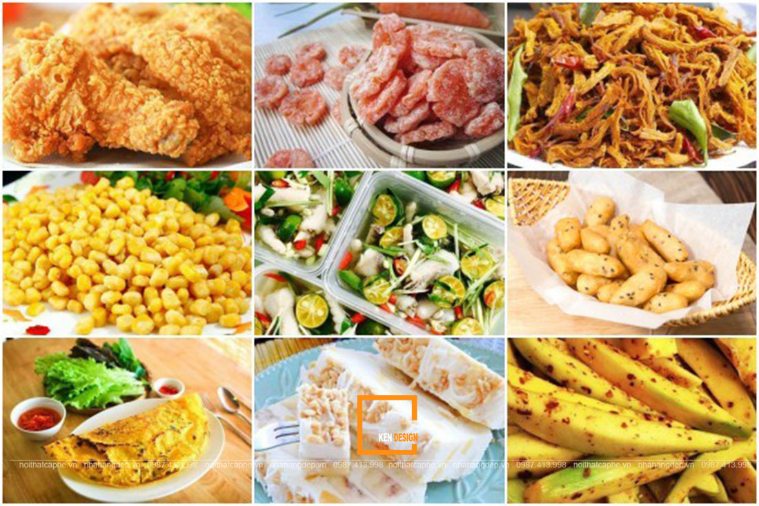  dự toán chi phí mở quán ăn vặt