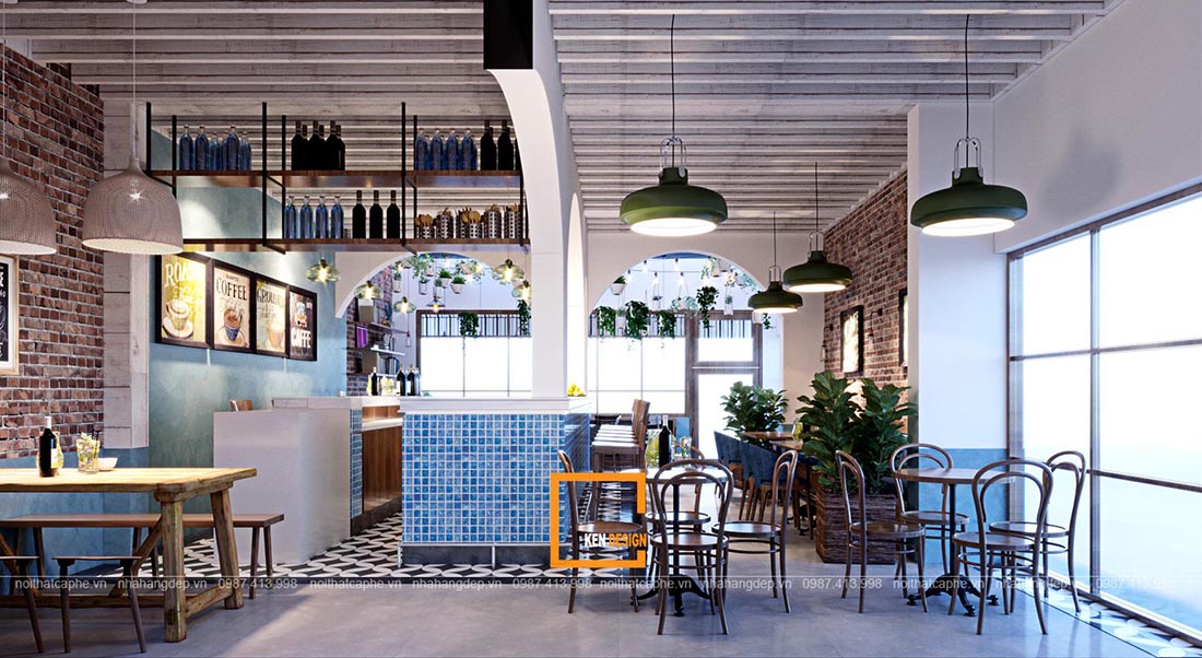 Thiết kế quán cafe tại Ninh Bình