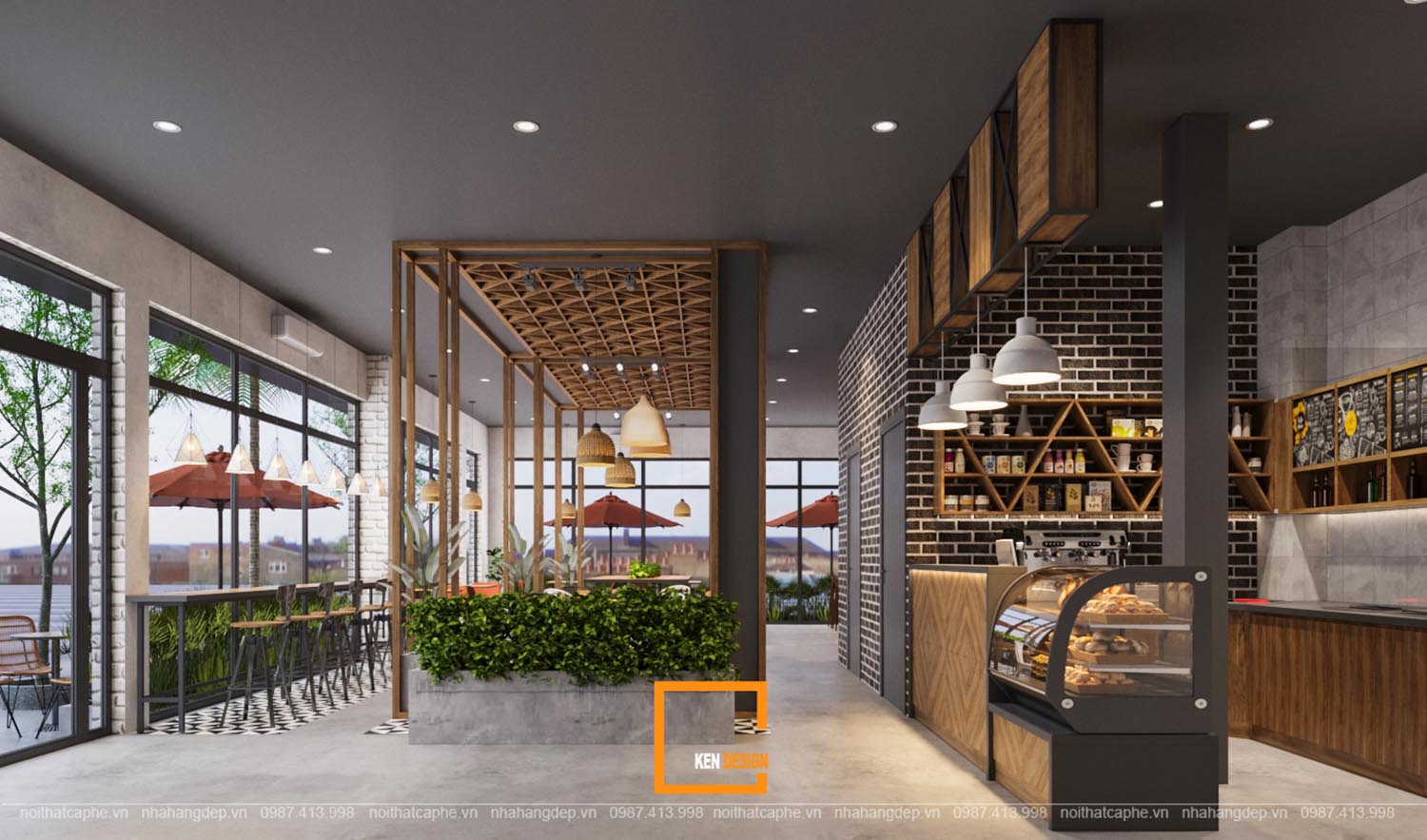 Thiết kế quán cafe tại Ninh Bình