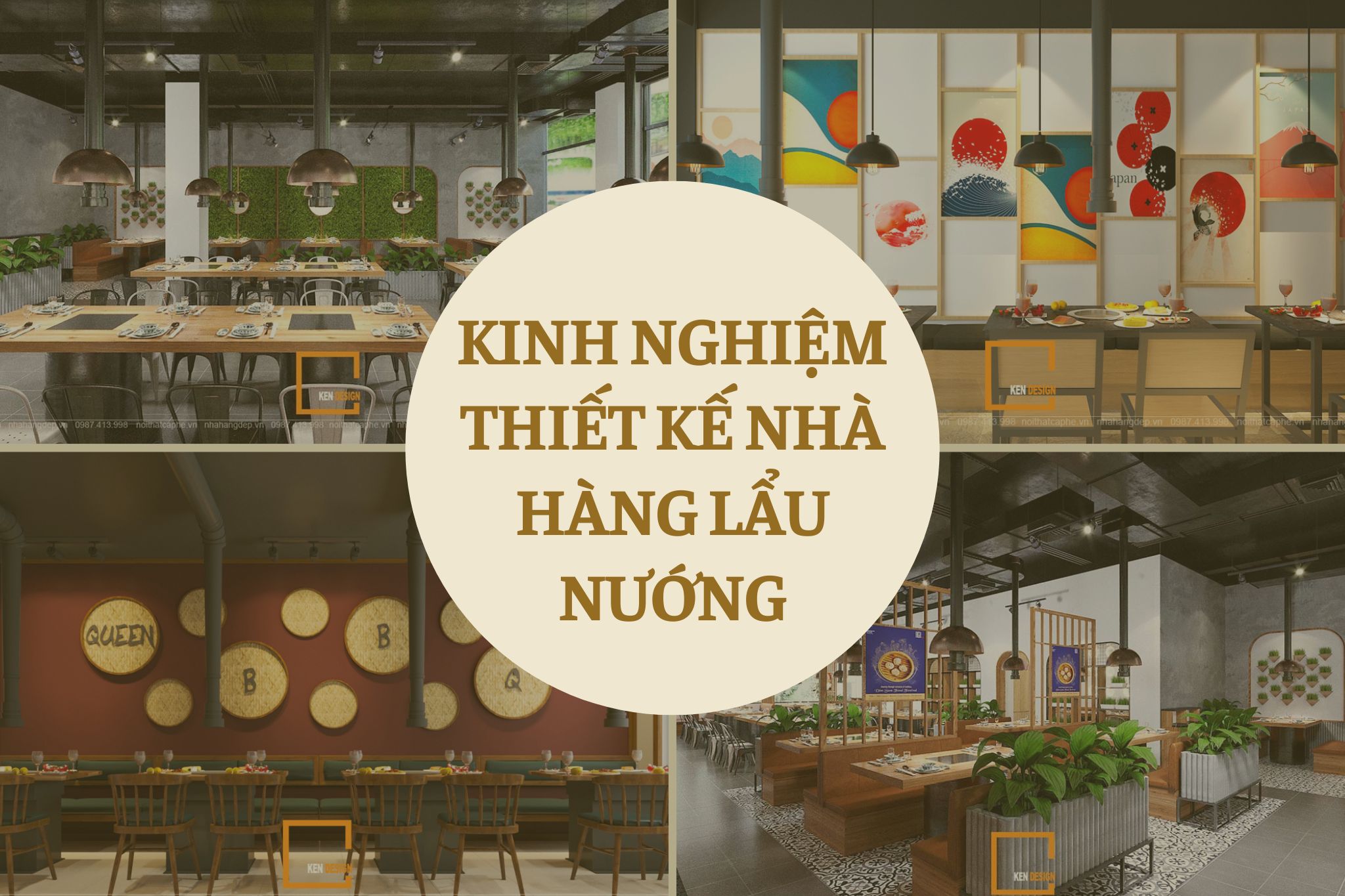 Kinh nghiệm thiết kế nhà hàng lẩu nướng thành công