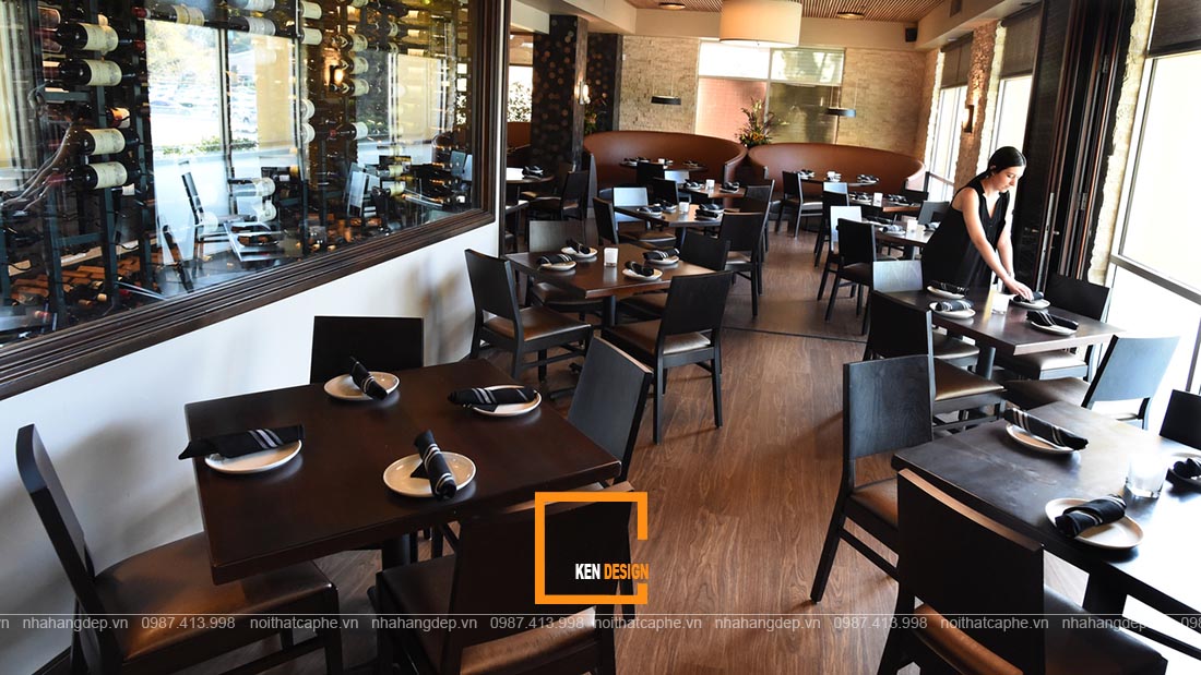 thiết kế thi công nội thất nhà hàng