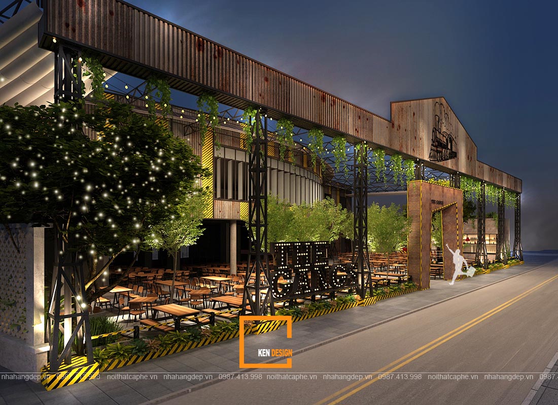  thiết kế khu liên hợp nhà ở, nhà hàng