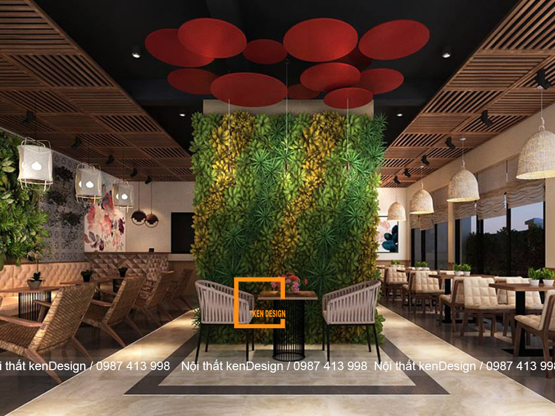 Thiết kế quán cafe nhà ống