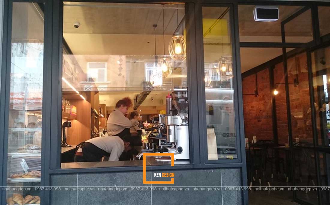 mẹo thiết kế quán cafe take away