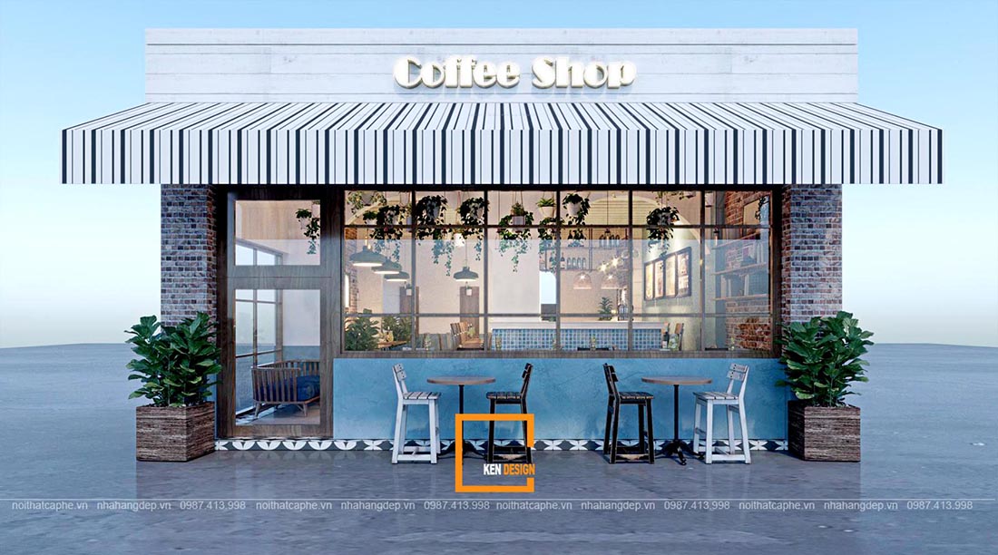 nguyên lý thiết kế quán cafe