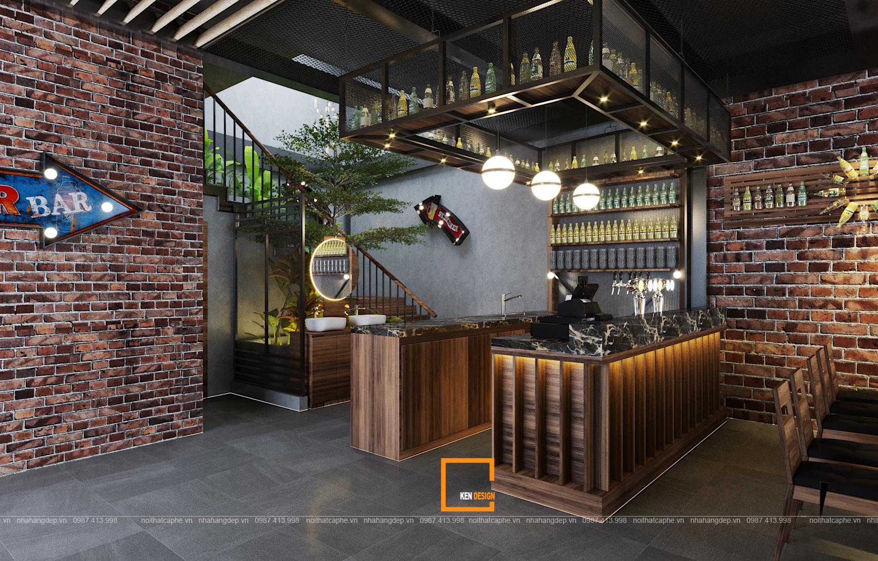 báo giá thiết kế nhà hàng