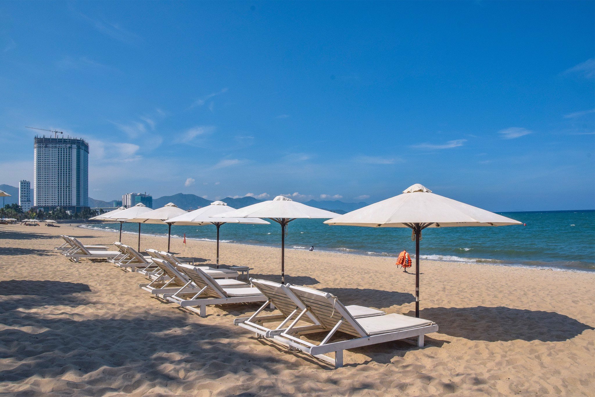 Bãi tắm riêng của Champa Island Nha Trang