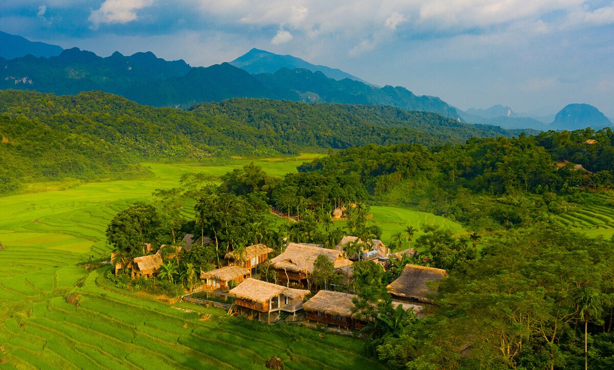 Review Pu Luong Natura - Kiến trúc bản Thái độc đáo tại xứ Thanh | Kendesign