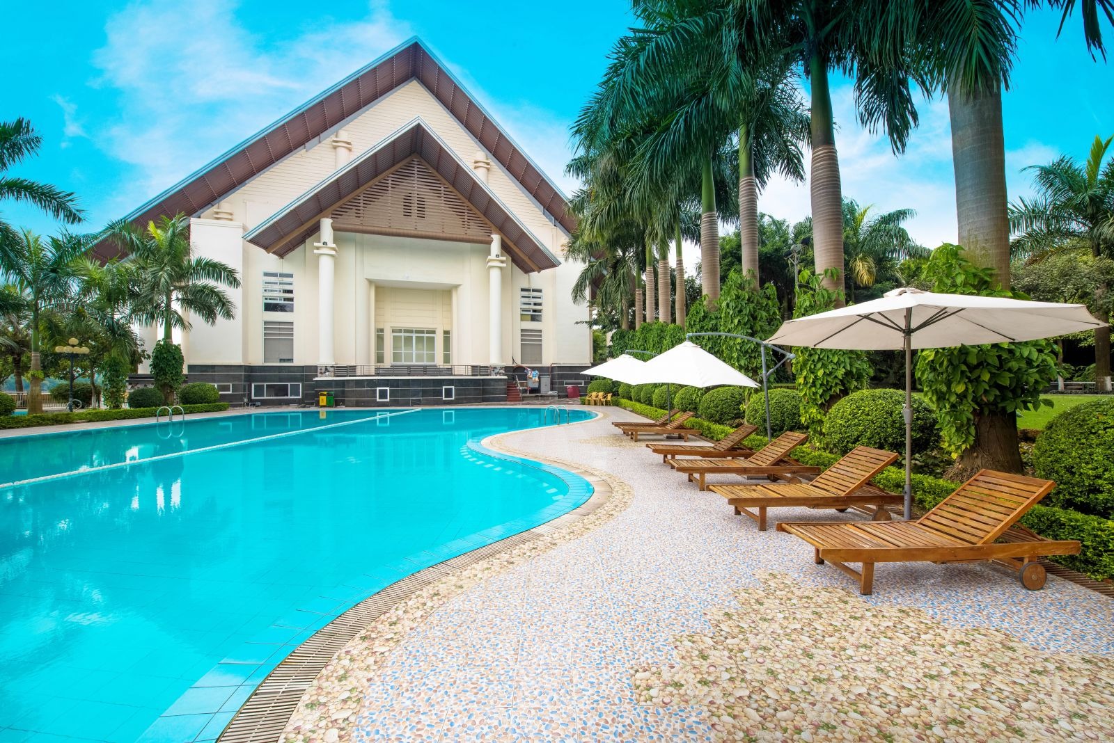 Review Sông Hồng Resort về thiết kế