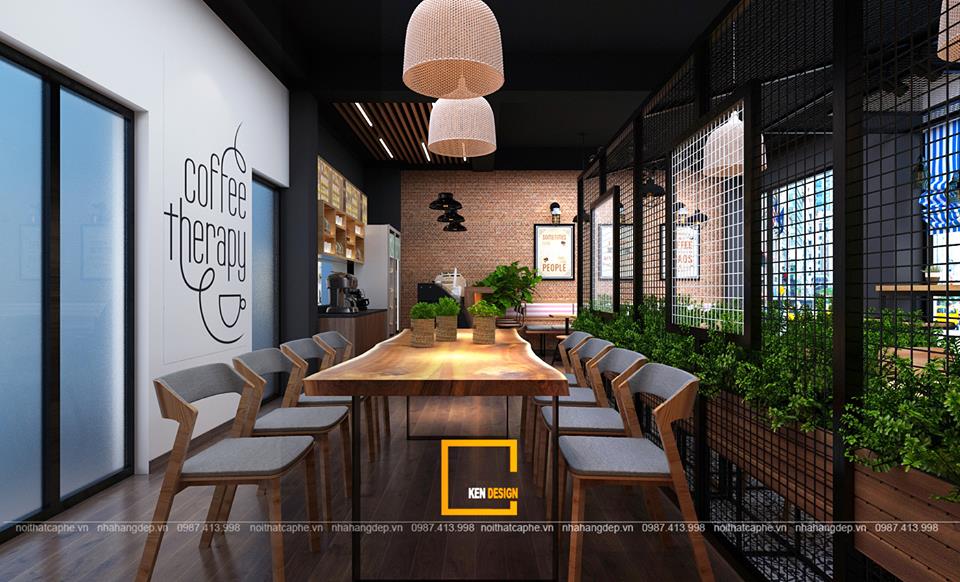 Thiết kế quán cà phê Rock - King Coffee