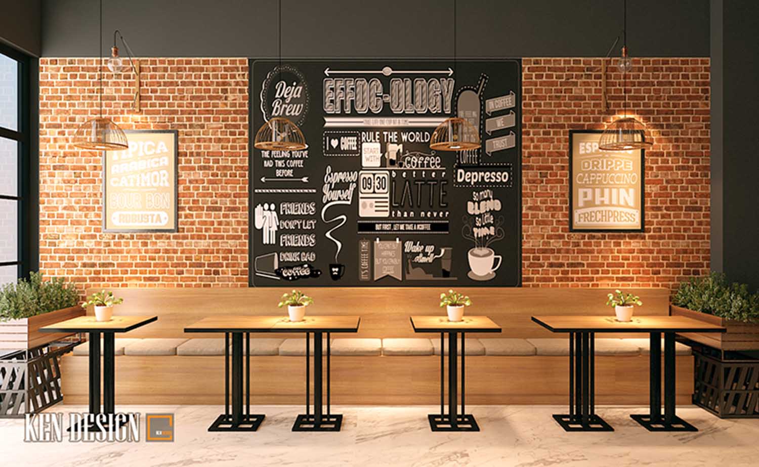 thiết kế quán cafe tại Ninh Bình