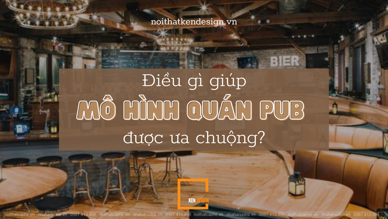 Điều gì giúp mô hình quán pub được ưa chuộng?